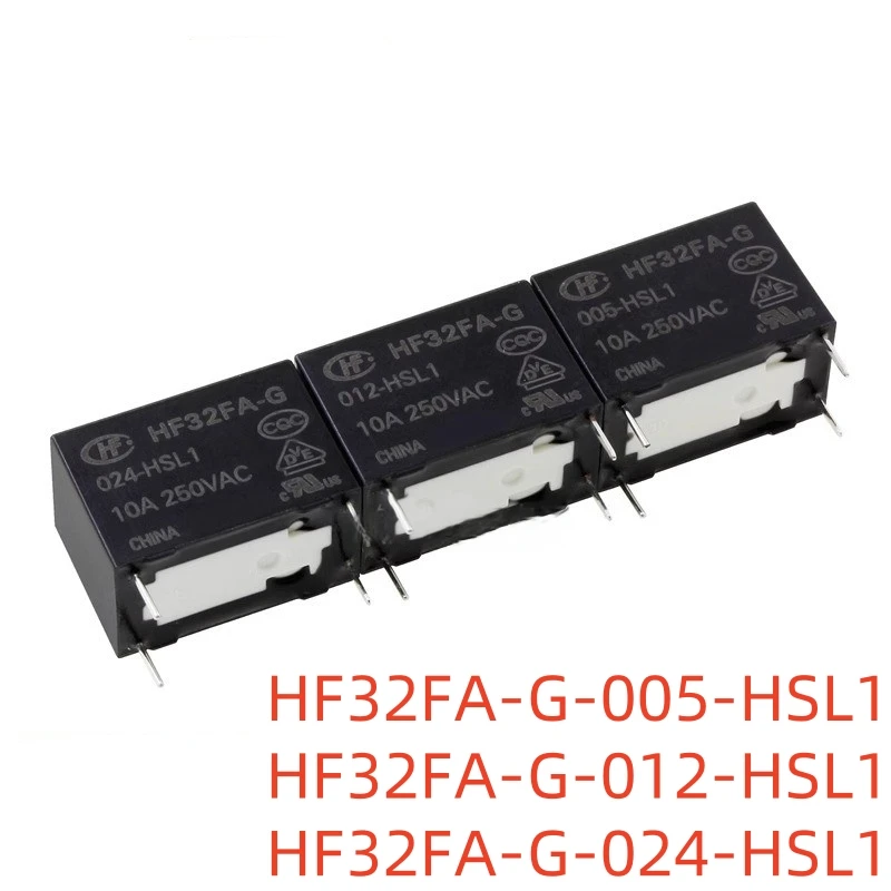 2Pcs Power Relay HF32FA-G 05/12/24V -HSL1 HF32FA-G-005-HSL1 HF32FA-G-012-HSL1 HF32FA-G-024-HSL1 4Pin 10A250V relay
2Pcs Power Relay HF32FA-G 05/12/24V -HSL1 HF32FA-G-005-HSL1 HF32FA-G-012-HSL1 HF32FA-G-024-HSL1 4Pin 10A250V relay