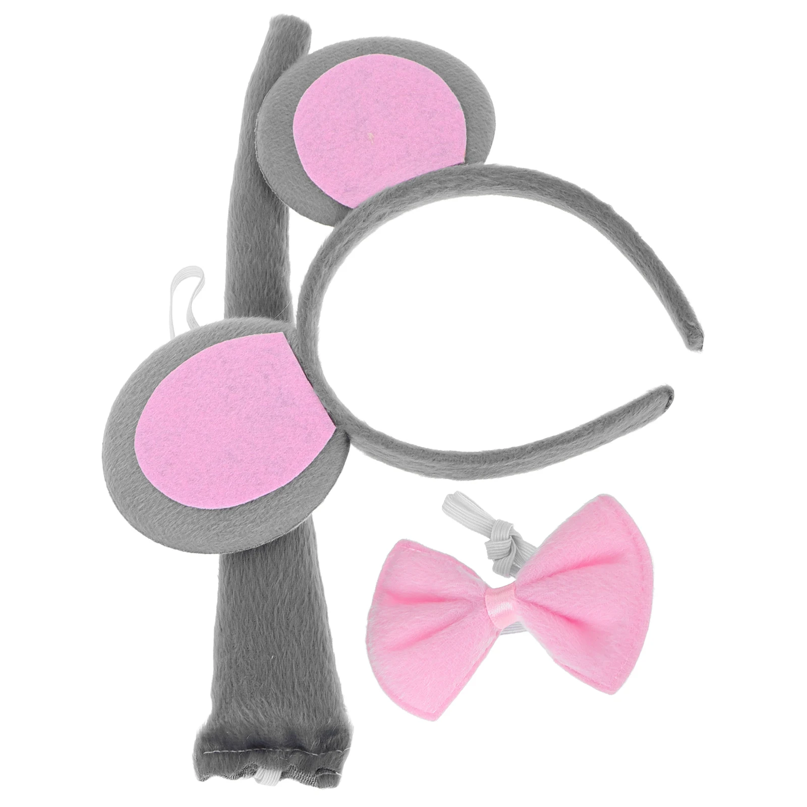 3pcs Mouse Headband Adult Cosplay Animal Ears Bopper Tail Bow Tie Soft Fabric Halloween Party Costume Accessories
3pcs Mouse Headband Adult Cosplay Animal Ears Bopper Tail Bow Tie Soft Fabric Halloween Party Costume Accessories