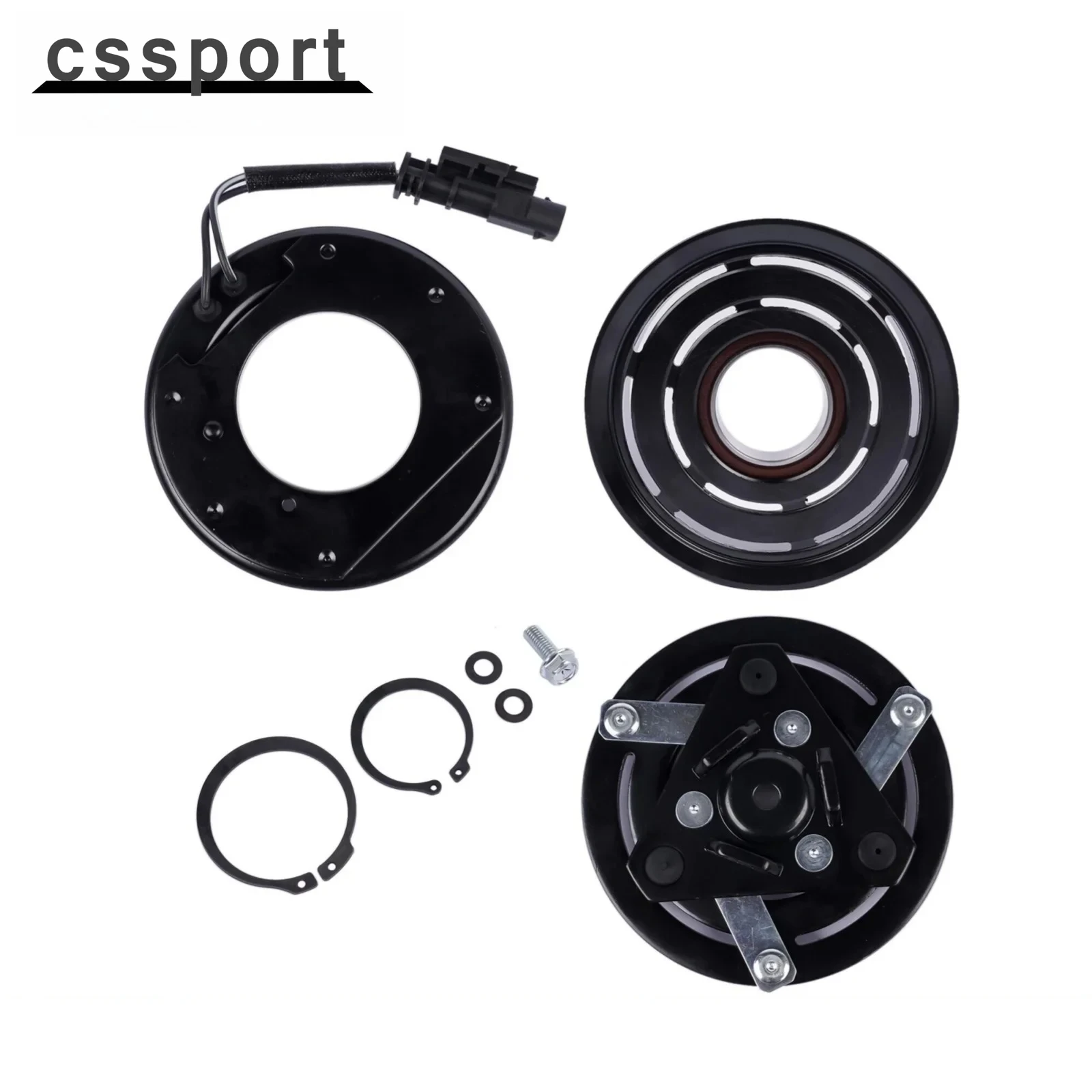 12V A/C Compressor Clutch Kit For 2015-2021 Chevrolet Colorado GMC Canyon 2018-2021 Chevrolet Equinox GMC Terrain 2.5L L4 CVC
12V A/C Compressor Clutch Kit For 2015-2021 Chevrolet Colorado GMC Canyon 2018-2021 Chevrolet Equinox GMC Terrain 2.5L L4 CVC