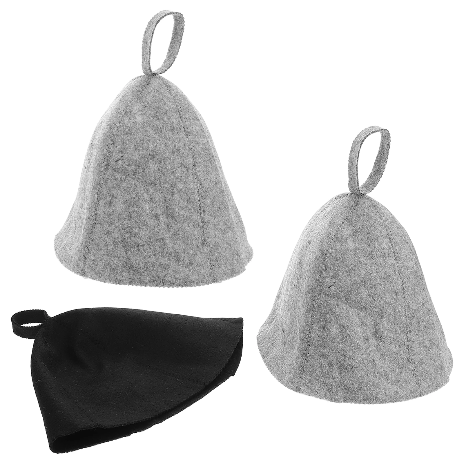 3 Pcs Dry Hair Cap Finnish Sauna Hat Felt Shower Bath Caps for Men Steam Wrap Cloth Banya Man
3 Pcs Dry Hair Cap Finnish Sauna Hat Felt Shower Bath Caps for Men Steam Wrap Cloth Banya Man