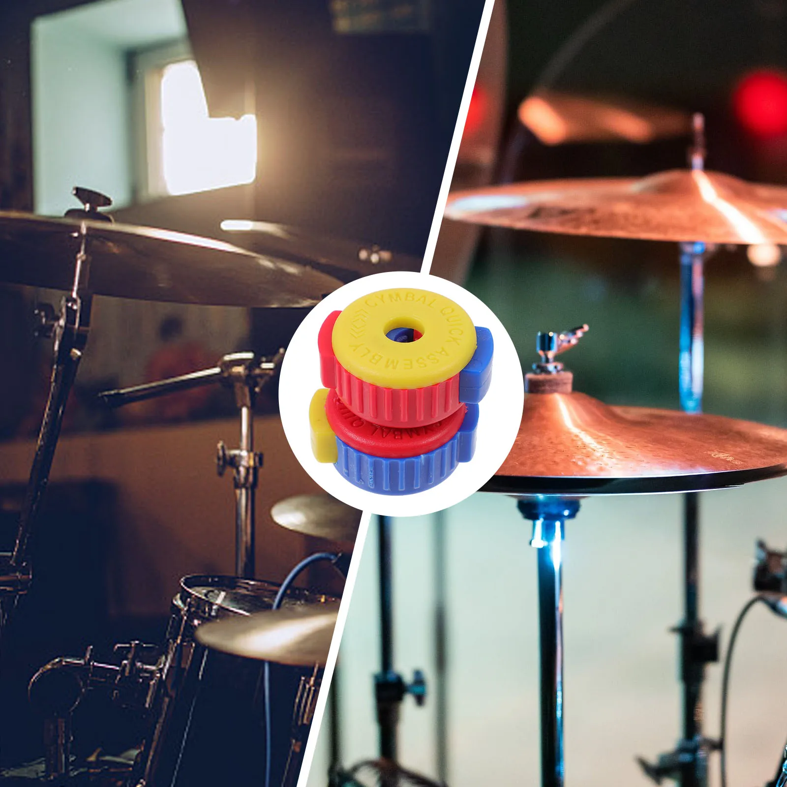 5 Pcs to Disassemble Drum Cymbal Quick Release Caps Companion Plastic Accessories 
5 Pcs to Disassemble Drum Cymbal Quick Release Caps Companion Plastic Accessories