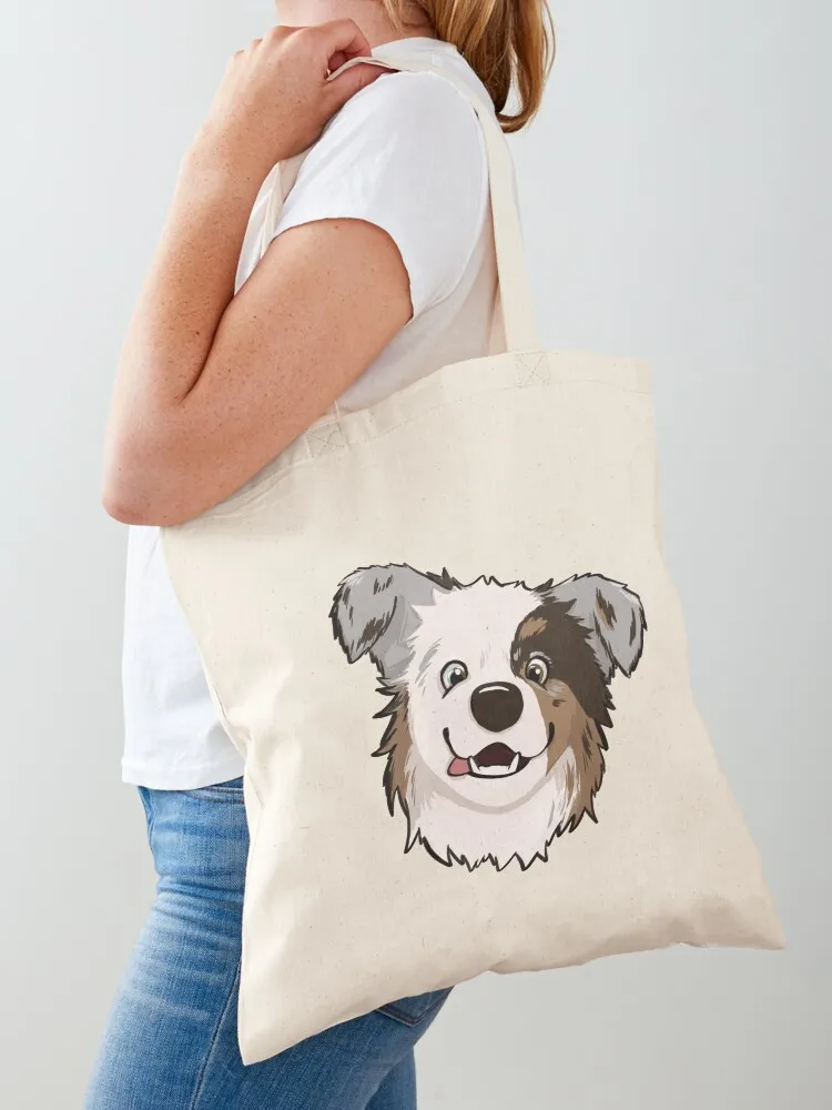 australian sheperd dog face Tote Bag Canvas bag Women's tote bag Handbags women the tote
australian sheperd dog face Tote Bag Canvas bag Women's tote bag Handbags women the tote
