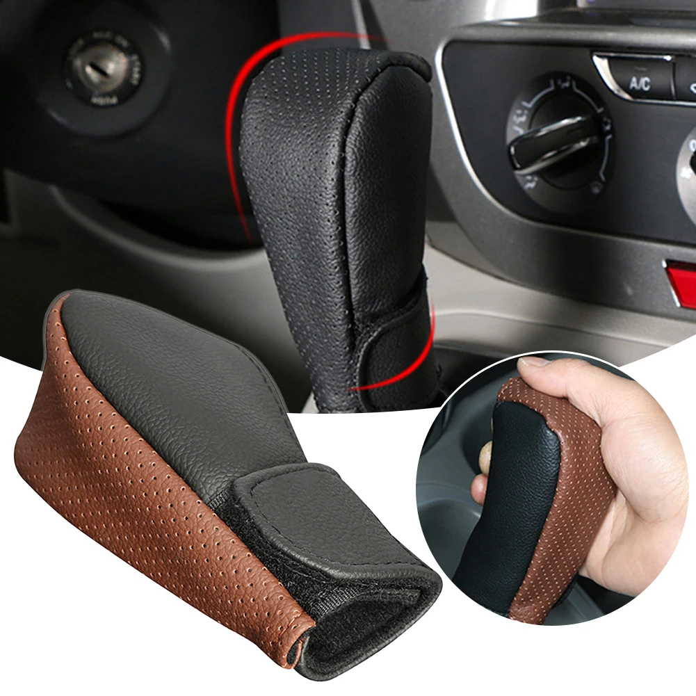 Car PU Leather Gear Shift Knob Cover Gear Shift Non-Slip Grip Handle Protective Covers Manual Speed Car Interior Accessories
Car PU Leather Gear Shift Knob Cover Gear Shift Non-Slip Grip Handle Protective Covers Manual Speed Car Interior Accessories