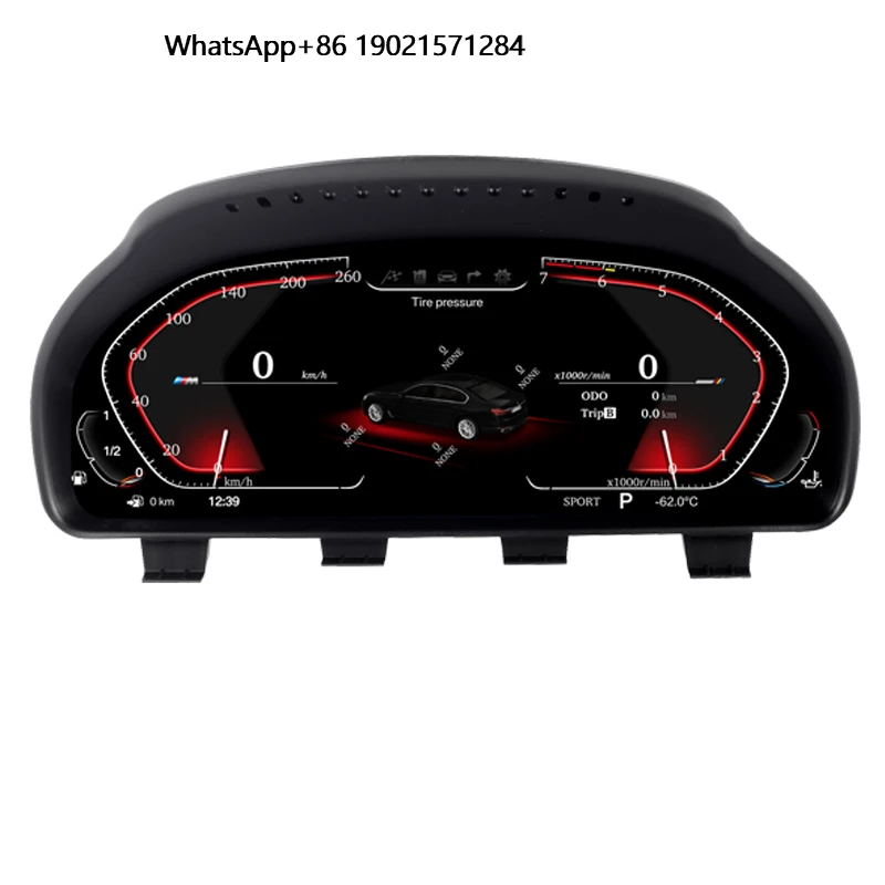 12.3" Linux Car LCD Dashboard Panel Virtual CockPit Speedometer for F10 F15 2013-2016 Digital Dashboard Cluster
12.3" Linux Car LCD Dashboard Panel Virtual CockPit Speedometer for F10 F15 2013-2016 Digital Dashboard Cluster