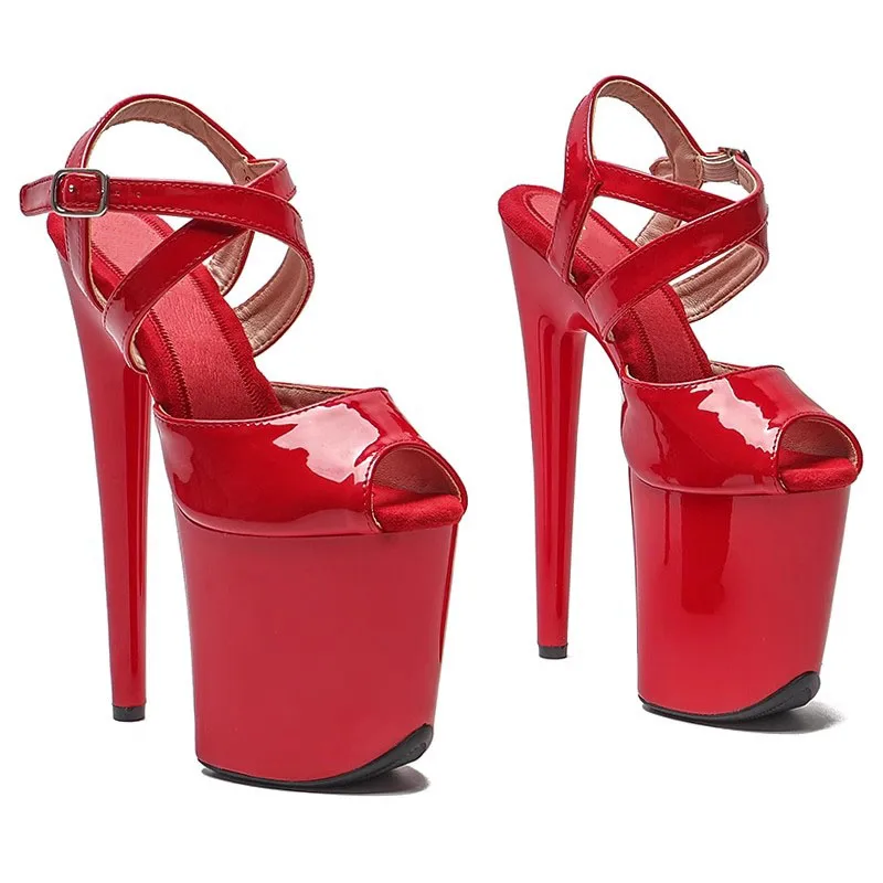 LAIJIANJINXIA New 20CM/8inches PU Upper Fashion Sexy Exotic High Heel Platform Party Women Modern Sandals Pole Dance Shoes 279
LAIJIANJINXIA New 20CM/8inches PU Upper Fashion Sexy Exotic High Heel Platform Party Women Modern Sandals Pole Dance Shoes 279