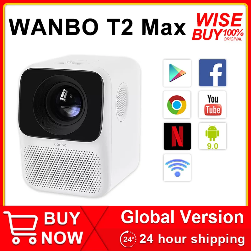 Лучшая глобальная версия T2 MAX проектор мини-светодиодный WIFI Full HD 4K поддержка коррекции трапецеидального камня портативный проектор для домашнего кинотеатра
Лучшая глобальная версия T2 MAX проектор мини-светодиодный WIFI Full HD 4K поддержка коррекции трапецеидального камня портативный проектор для домашнего кинотеатра