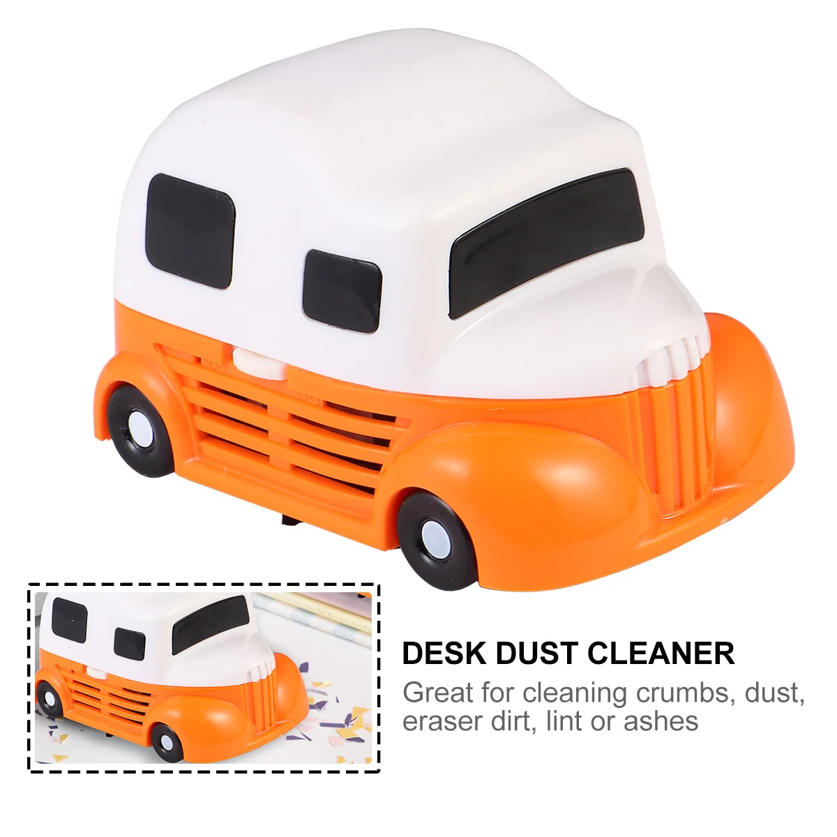 1Pcs Mini Desktop Vacuum Cleaner Portable Table Cleaner Car Shaped Compact Small Size Durable Efficient Table Vacuum
1Pcs Mini Desktop Vacuum Cleaner Portable Table Cleaner Car Shaped Compact Small Size Durable Efficient Table Vacuum