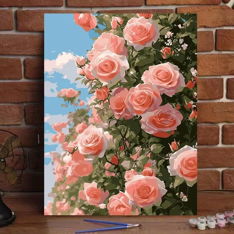 Flower landscape Digital Painting Home Decor Gifts Digital Oil Painting Canvas Kit
Flower landscape Digital Painting Home Decor Gifts Digital Oil Painting Canvas Kit