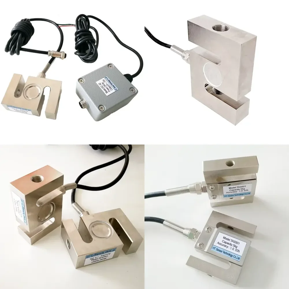 10kg 50kg weight S type tension load cell sensor S-Type Universal Load Cells VPG S type Transducers TAS501
10kg 50kg weight S type tension load cell sensor S-Type Universal Load Cells VPG S type Transducers TAS501