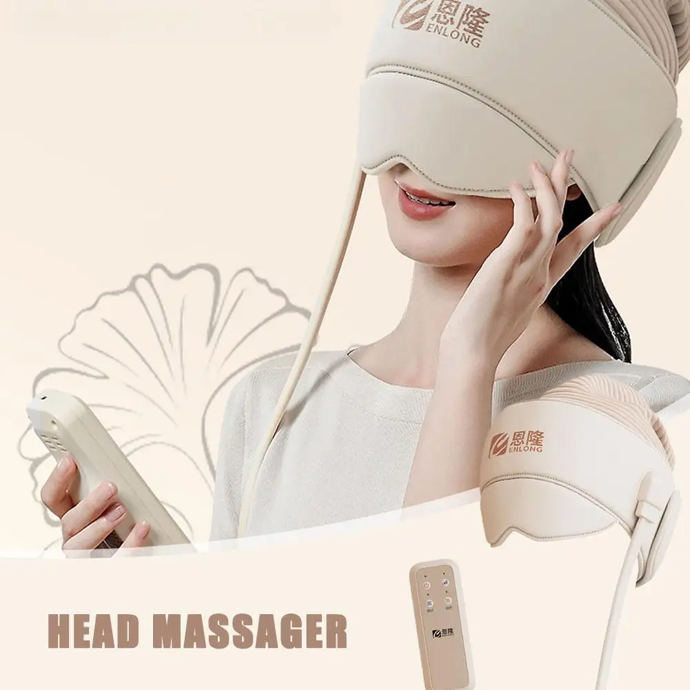 Head Massager with Heat Air Bag Massage Vibration Lightweight Multifunctional Head and Eye Strap for Her Him Adults Men Wom R3V0
Head Massager with Heat Air Bag Massage Vibration Lightweight Multifunctional Head and Eye Strap for Her Him Adults Men Wom R3V0