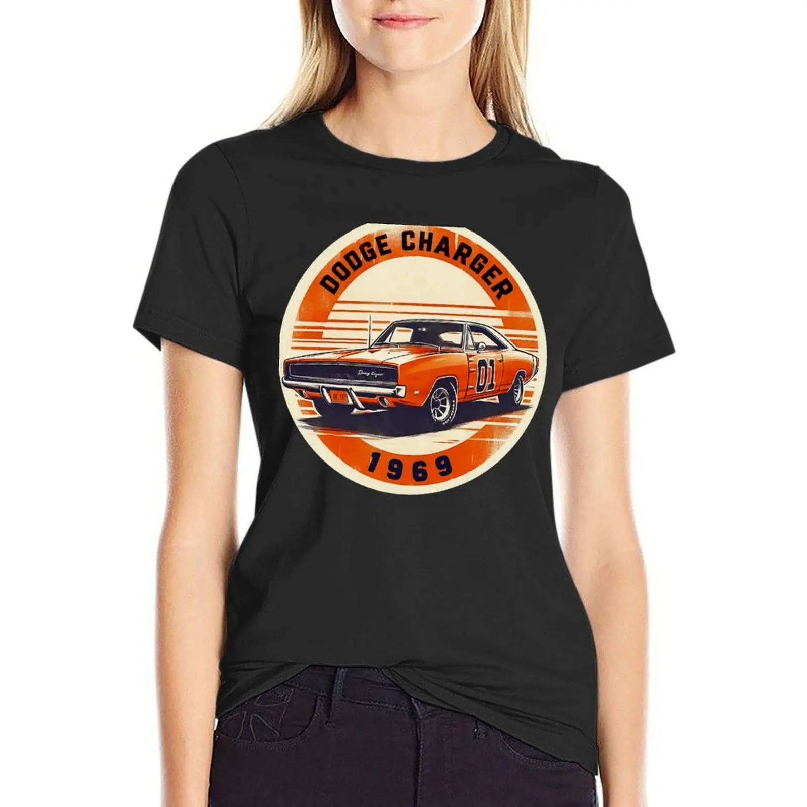 Charger 1969 Classic Iconic Car 07 T-Shirt female tees animal prinfor tops for Women
Charger 1969 Classic Iconic Car 07 T-Shirt female tees animal prinfor tops for Women