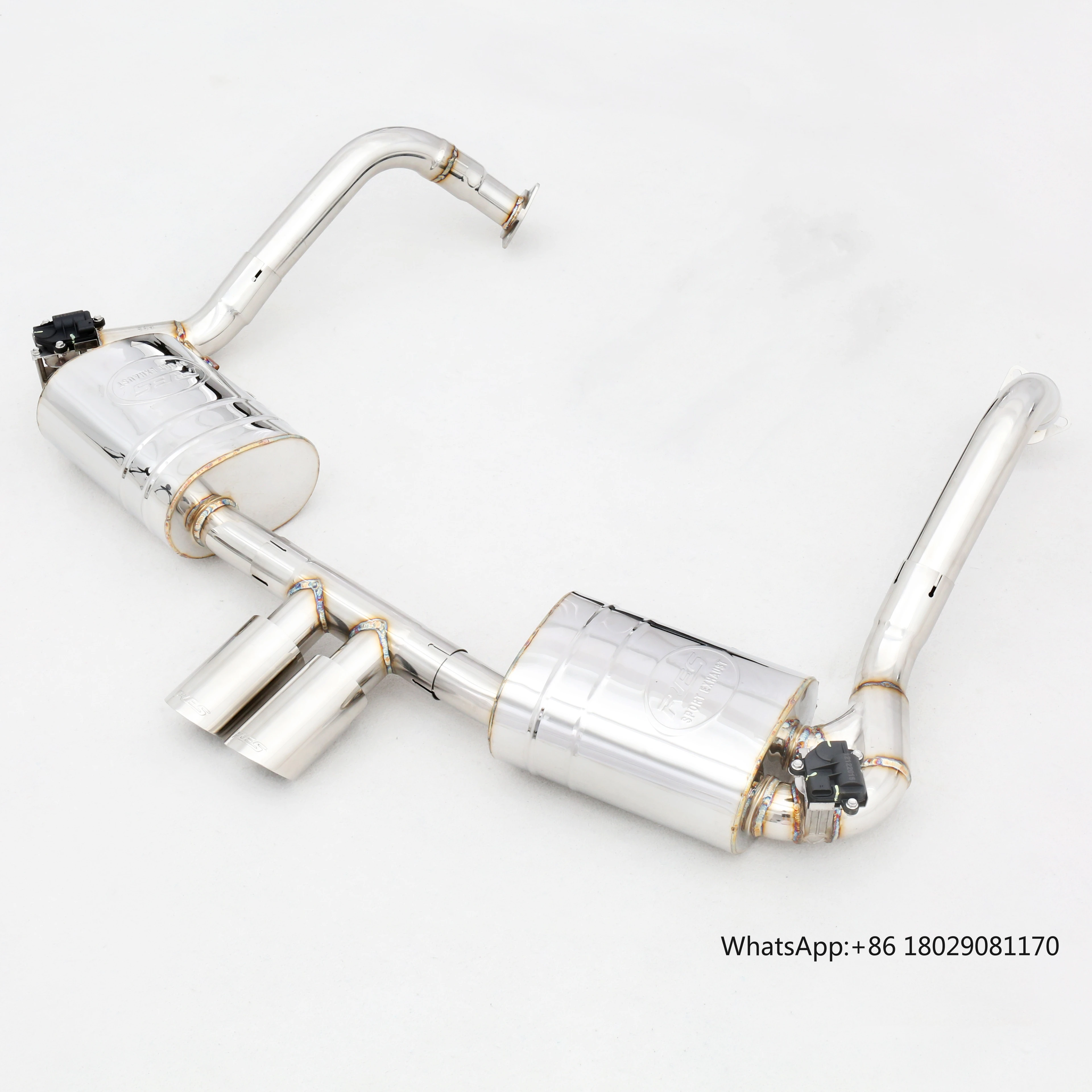 OEM Custom 304 Stainless Steel/Titanium Valved Exhaust System Perfect Fit for Porsche Cayman/Boxster 987 2 7/2.9/3.4 
OEM Custom 304 Stainless Steel/Titanium Valved Exhaust System Perfect Fit for Porsche Cayman/Boxster 987 2 7/2.9/3.4