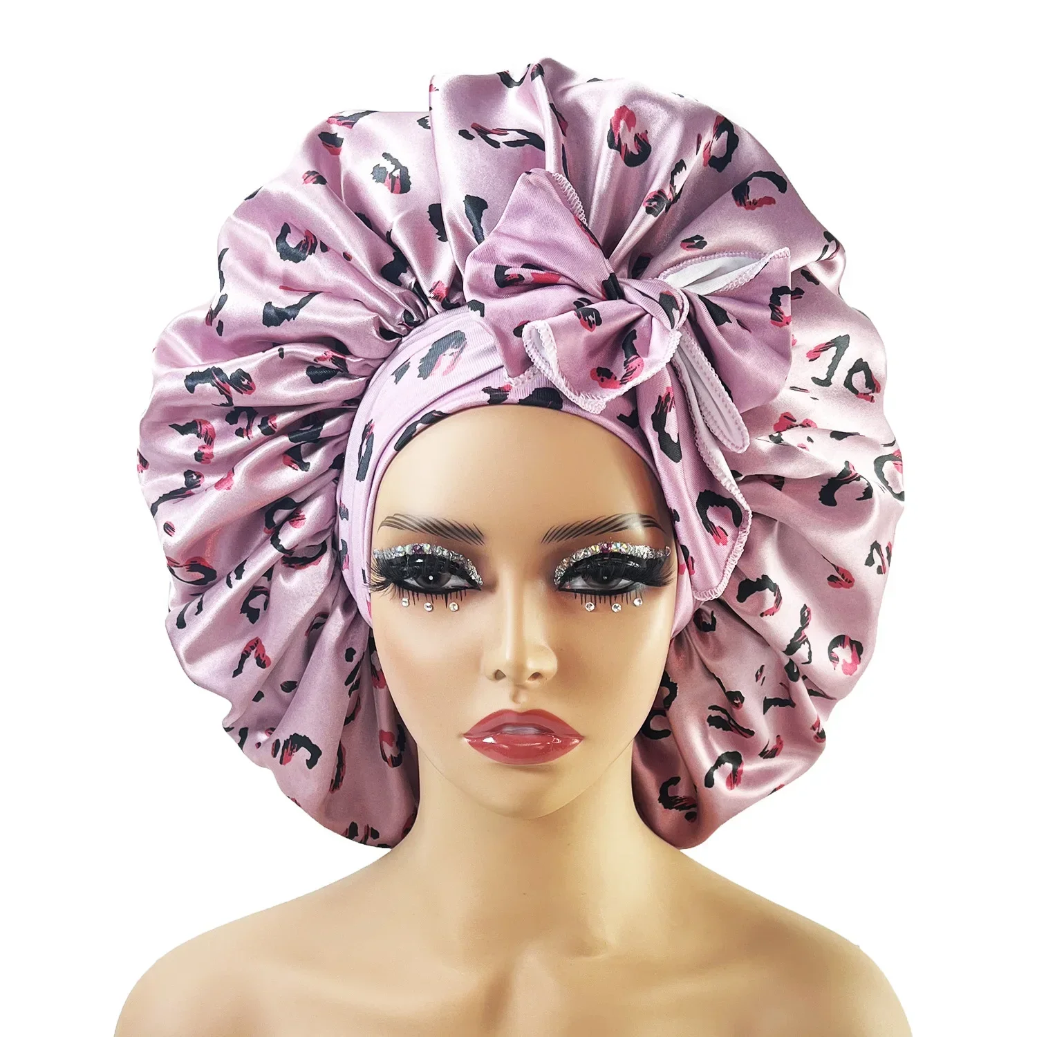 New Large Satin Bonnet Silk Night Sleeping Cap with Head Tie Band Bonnet Edge Wrap for Women Curly Braid Hair
New Large Satin Bonnet Silk Night Sleeping Cap with Head Tie Band Bonnet Edge Wrap for Women Curly Braid Hair