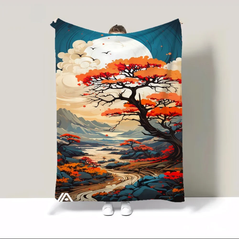 Throws Blankets for Sofa Luxury Throw Blanket Sun Moon and Tree Knitted Plaid Microfiber Bedding Home and Decoration Beach Towel
Throws Blankets for Sofa Luxury Throw Blanket Sun Moon and Tree Knitted Plaid Microfiber Bedding Home and Decoration Beach Towel