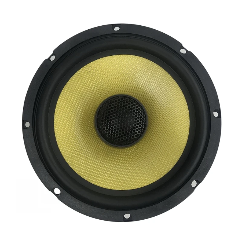Yellow Fiberglass rubber edge 6.5Inch 4ohm/8ohm RMS 30W 90DB Speaker 25-core 85mm Ferrite 2 Way Coaxial Speaker(1pcs speaker)
Yellow Fiberglass rubber edge 6.5Inch 4ohm/8ohm RMS 30W 90DB Speaker 25-core 85mm Ferrite 2 Way Coaxial Speaker(1pcs speaker)