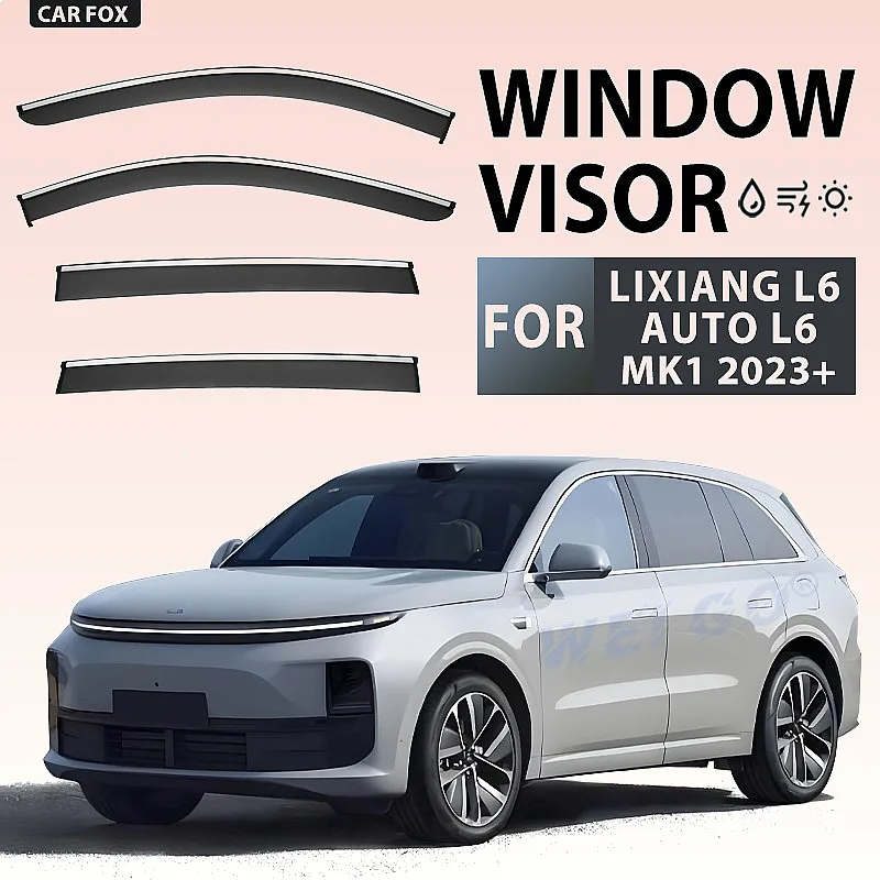 For LI Auto Ideal L6 2024+ Car Window Visor Rain Sun Shade Awning Side Windshield Shield Accessories
For LI Auto Ideal L6 2024+ Car Window Visor Rain Sun Shade Awning Side Windshield Shield Accessories