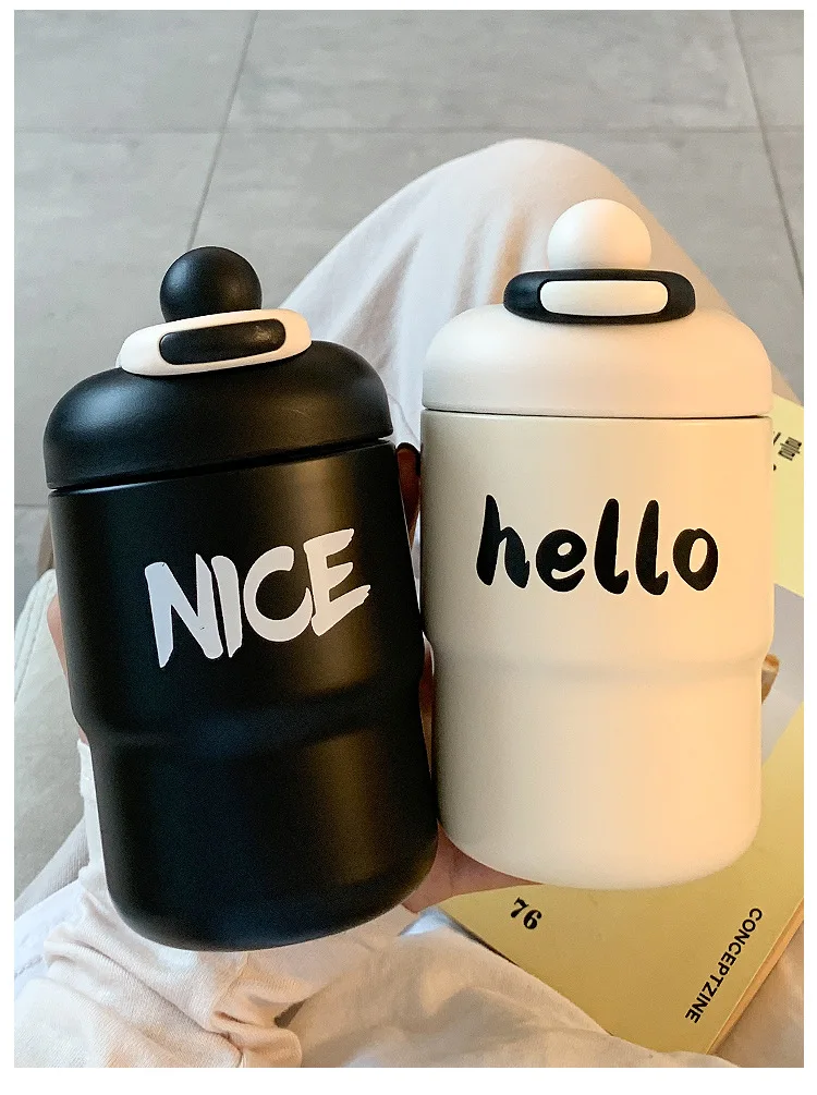500ML Drink Straight and Invert without Leaking Minimalist Style High Appearance Insulated Cup with Straw Stainless Steel Cup
500ML Drink Straight and Invert without Leaking Minimalist Style High Appearance Insulated Cup with Straw Stainless Steel Cup