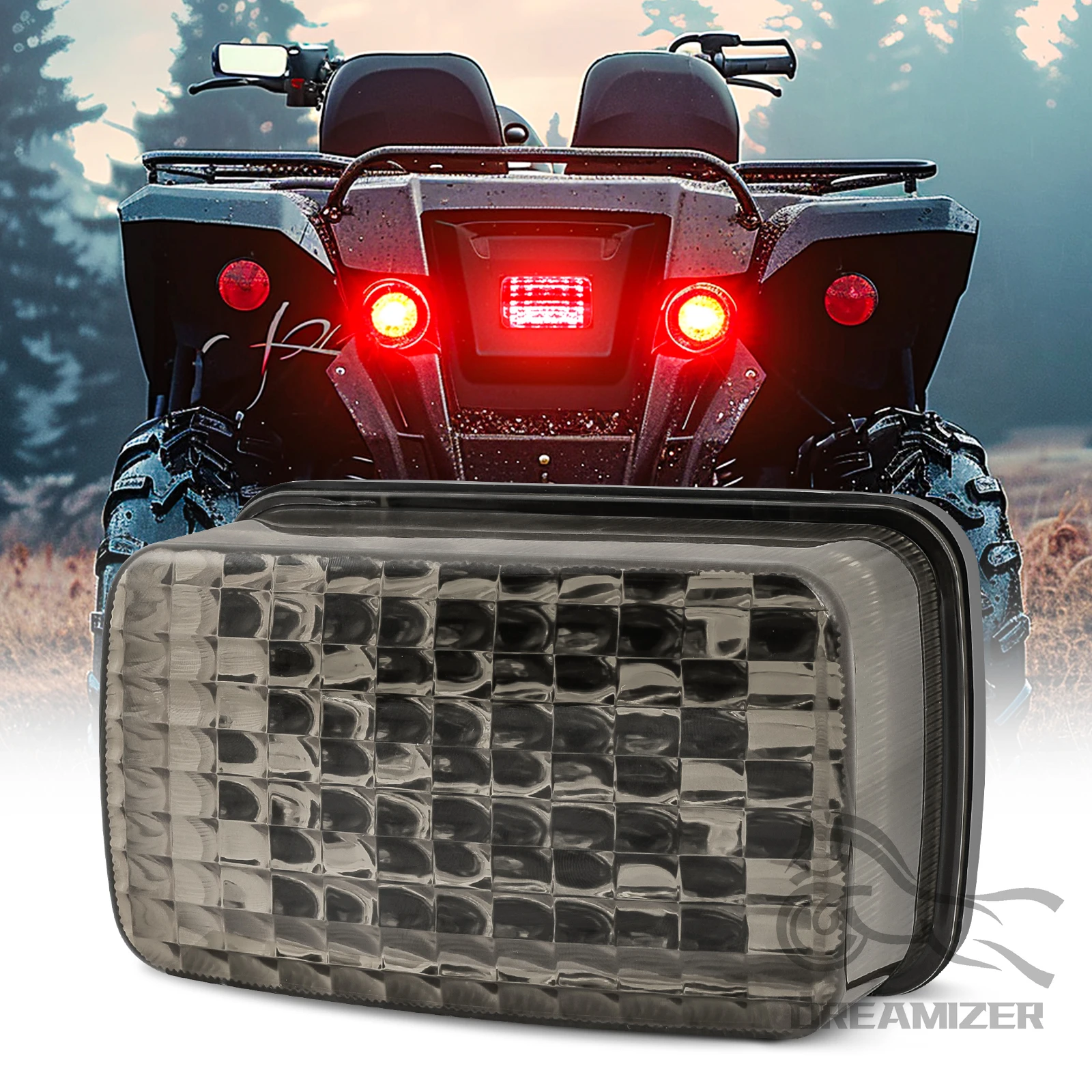 ATV Red LED Taillights Brake Stop Light For Yamaha Viking Bruin Wolverine 660 450 350 400 LED Rear Lamp Tail Brake Light
ATV Red LED Taillights Brake Stop Light For Yamaha Viking Bruin Wolverine 660 450 350 400 LED Rear Lamp Tail Brake Light