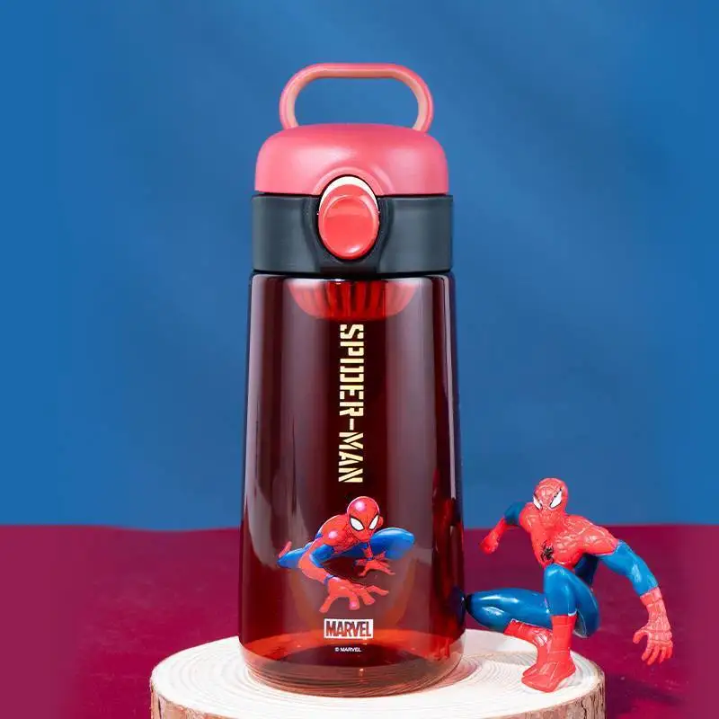 Marvel Spider Man Water Cup Handheld Flip Top Cartoon Outdoor Sport Strap Portable Plastic Water Bottle Student Adult Gift 600ml
Marvel Spider Man Water Cup Handheld Flip Top Cartoon Outdoor Sport Strap Portable Plastic Water Bottle Student Adult Gift 600ml