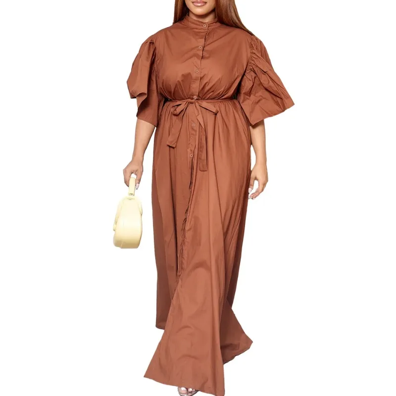 S-3XL African Maxi Dresses for Women Summer 2024 Elegant African Half Sleeve Polyester Shirt Dress Dashiki Africa Clothing Gowns
S-3XL African Maxi Dresses for Women Summer 2024 Elegant African Half Sleeve Polyester Shirt Dress Dashiki Africa Clothing Gowns