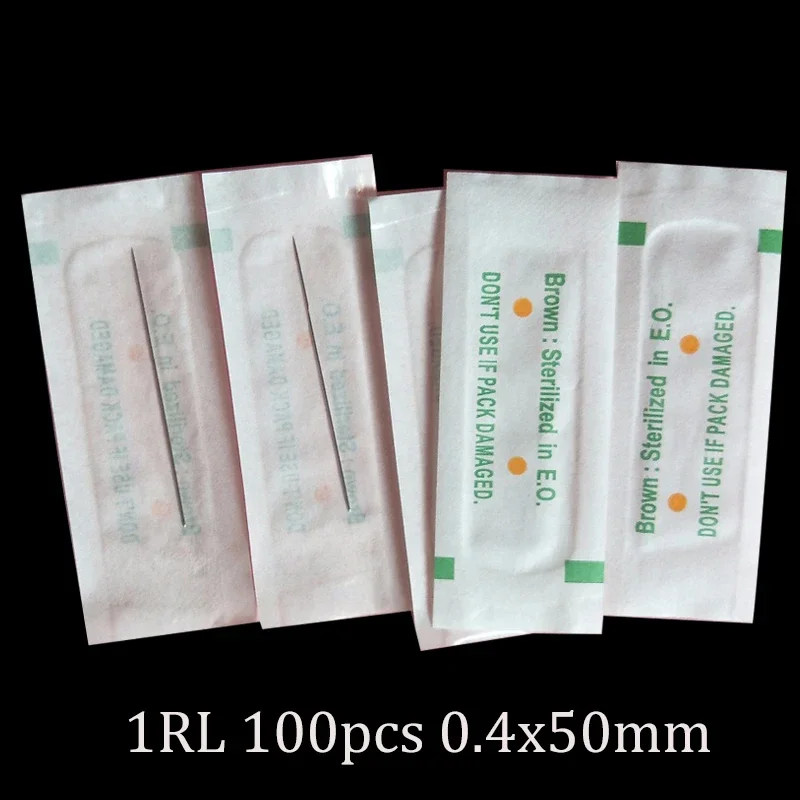 100pcs 1RL Sterilized Eyebrow Tattoo Needle Permanent Makeup Tattoo Needles for G-8650 G-9740 Tattoo Machine Needles
100pcs 1RL Sterilized Eyebrow Tattoo Needle Permanent Makeup Tattoo Needles for G-8650 G-9740 Tattoo Machine Needles