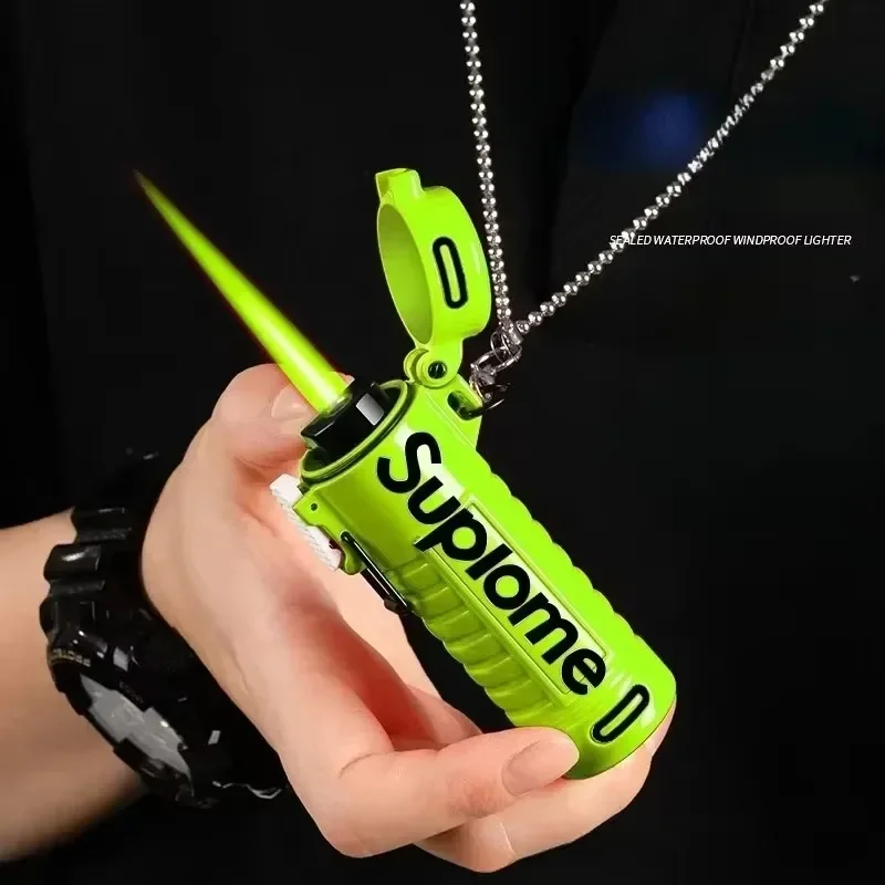2025 Newest Cigar Igniter Waterproof & Windproof Portable Lighter with Chain for Camping Cigarette Lighters & Smoking Accessorie
2025 Newest Cigar Igniter Waterproof & Windproof Portable Lighter with Chain for Camping Cigarette Lighters & Smoking Accessorie