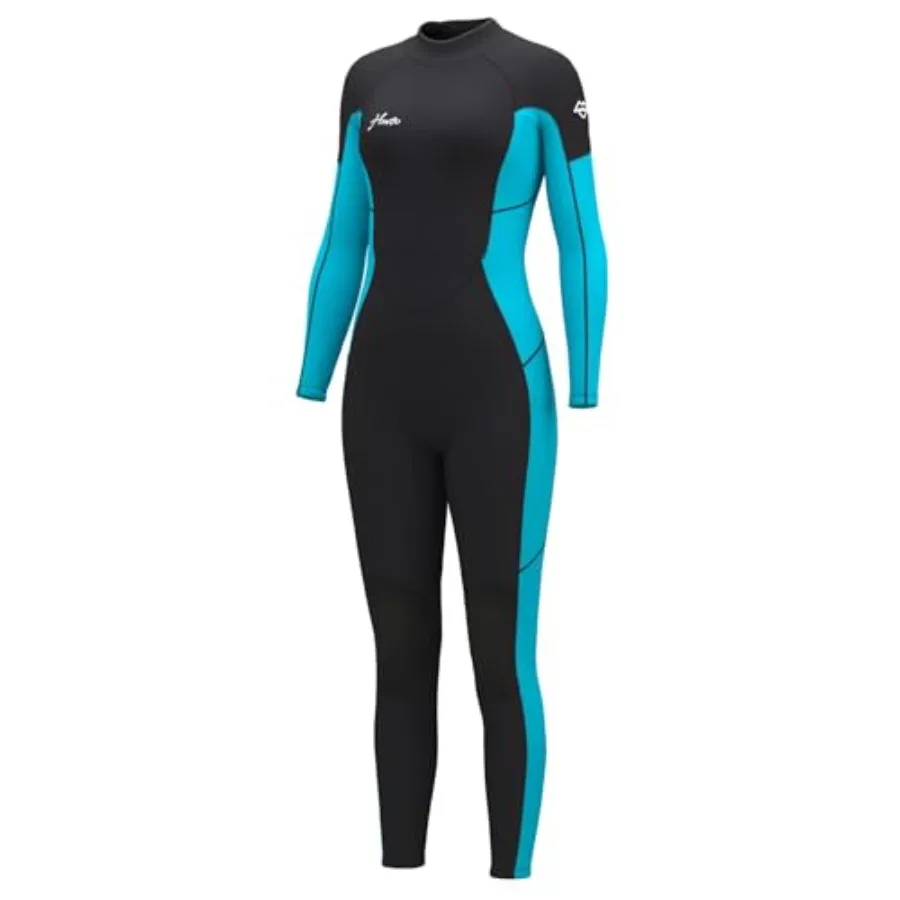 Women's 3/2mm neoprene wetsuit for surfing swimming divingblack thermal insulation flexible fit cold-water warmth
Women's 3/2mm neoprene wetsuit for surfing swimming divingblack thermal insulation flexible fit cold-water warmth