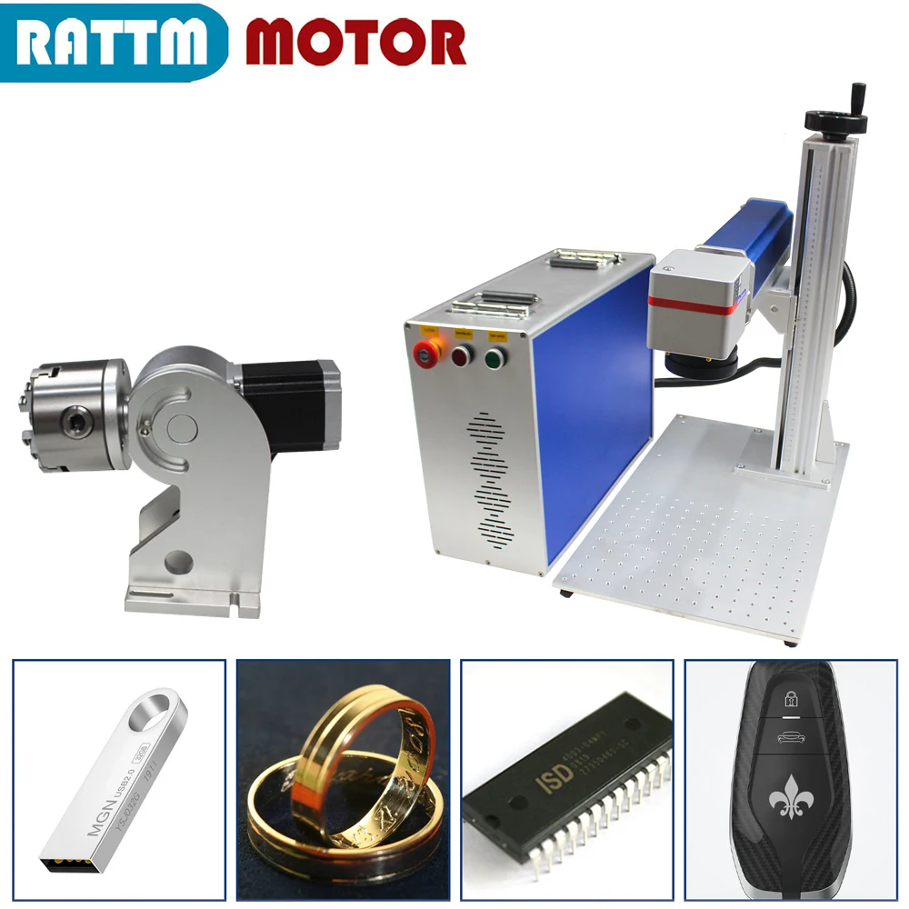 Raycus JPT MOPA M7 Fiber Laser Marking Engraving Machine 20W 30W 50W 60W 100W 200W For Jewelry Steel With Rotary Axis
Raycus JPT MOPA M7 Fiber Laser Marking Engraving Machine 20W 30W 50W 60W 100W 200W For Jewelry Steel With Rotary Axis