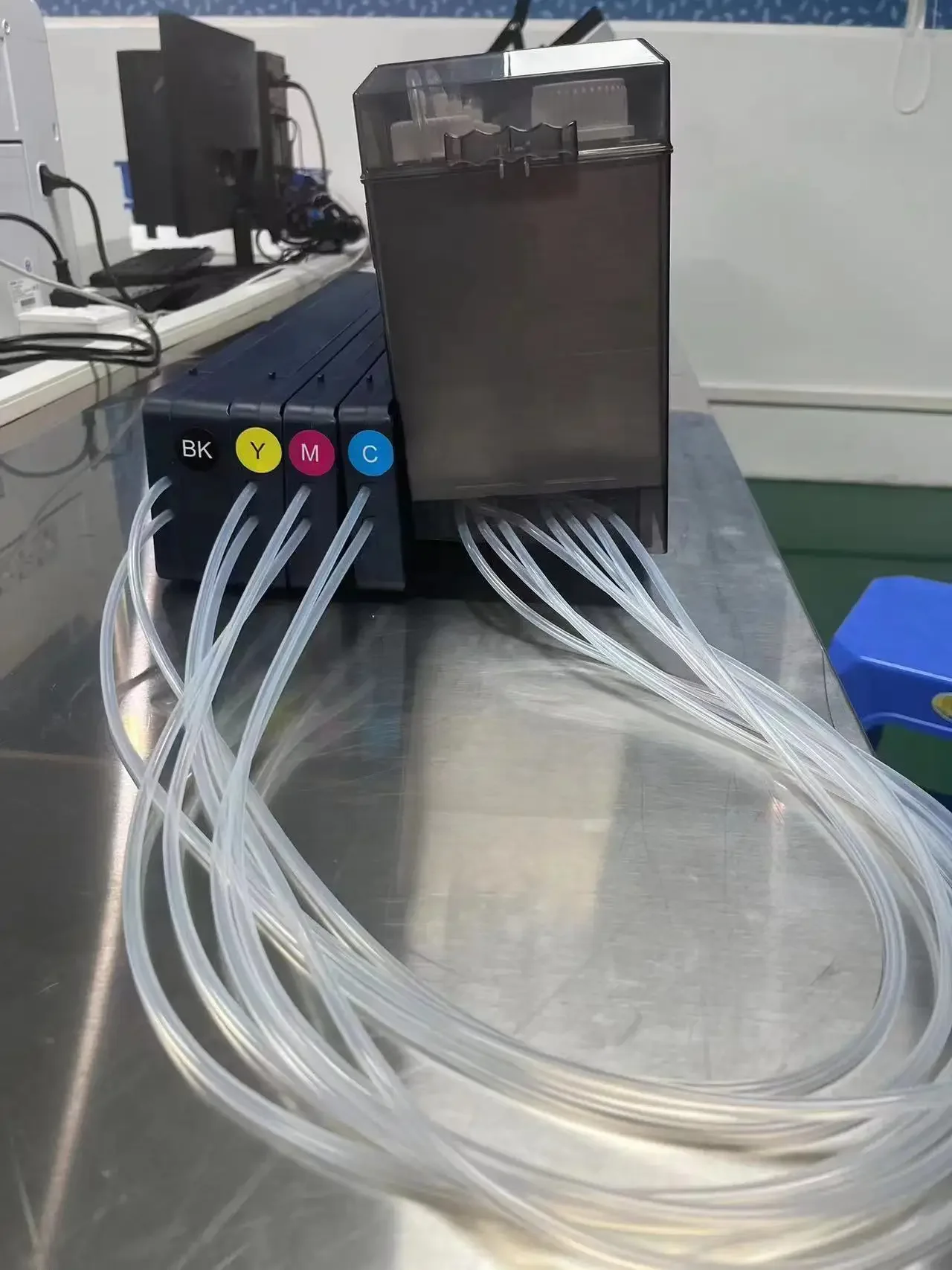 CISS bulk ink supply system for WF-C17590 C20590 M20590 C21000 C20750 C20600 M21000 M20590 printer
CISS bulk ink supply system for WF-C17590 C20590 M20590 C21000 C20750 C20600 M21000 M20590 printer