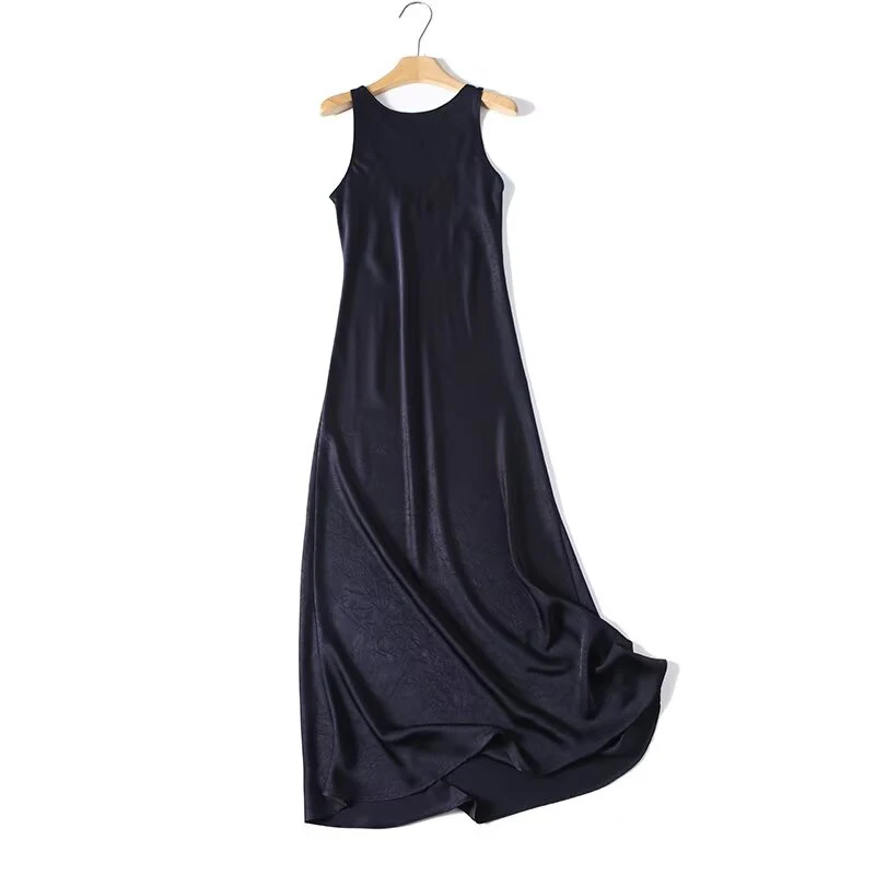 New Women Navy Blue O Neck Sleeveless Tank Long Dresses Sexy Backless Casual Summer Vestidos
New Women Navy Blue O Neck Sleeveless Tank Long Dresses Sexy Backless Casual Summer Vestidos