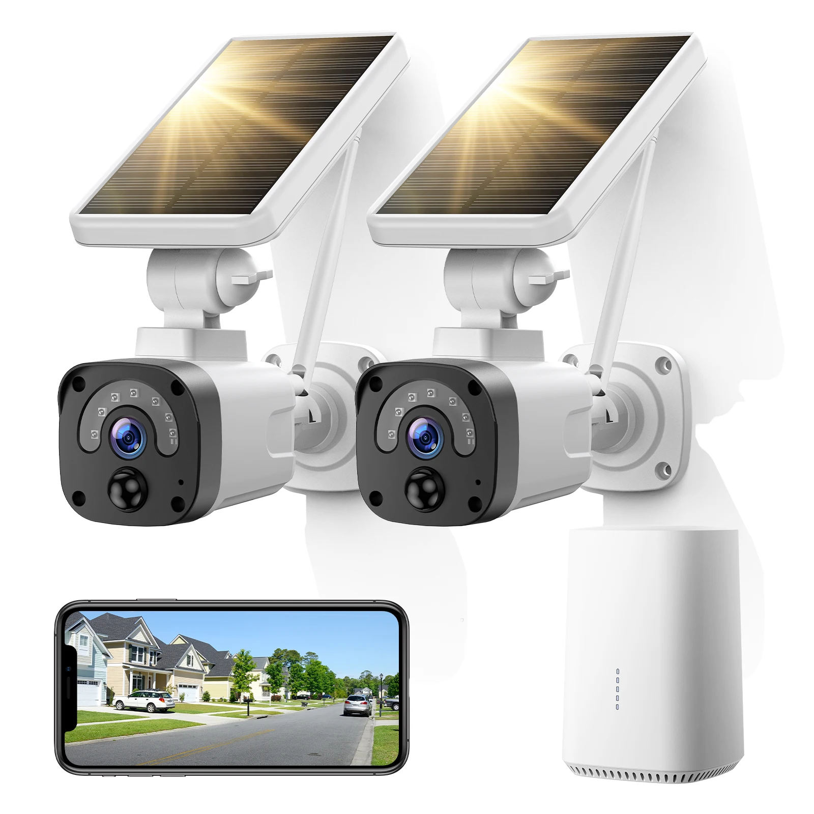 4MP Solar Security Camera Outdoor Wireless Solar WiFi Camera Battery Camera System IR Night Vision 4CH NVR Set HDMI Output
4MP Solar Security Camera Outdoor Wireless Solar WiFi Camera Battery Camera System IR Night Vision 4CH NVR Set HDMI Output