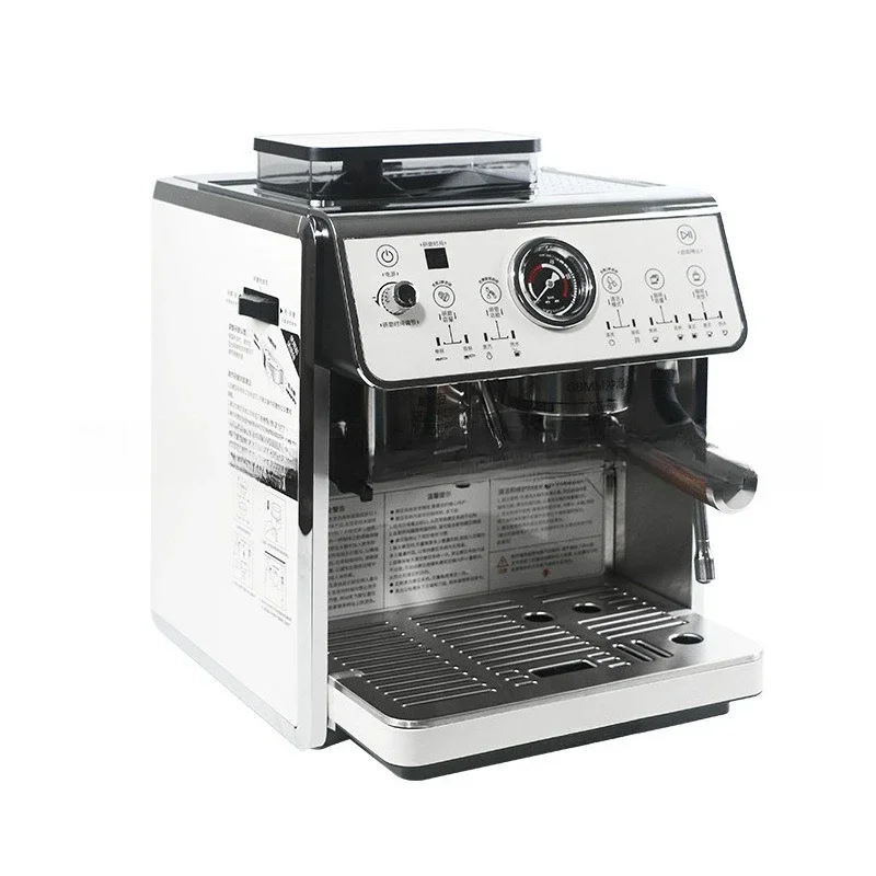 Coffee machine, double heating, fully semi-automatic household and commercial grinder
Coffee machine, double heating, fully semi-automatic household and commercial grinder