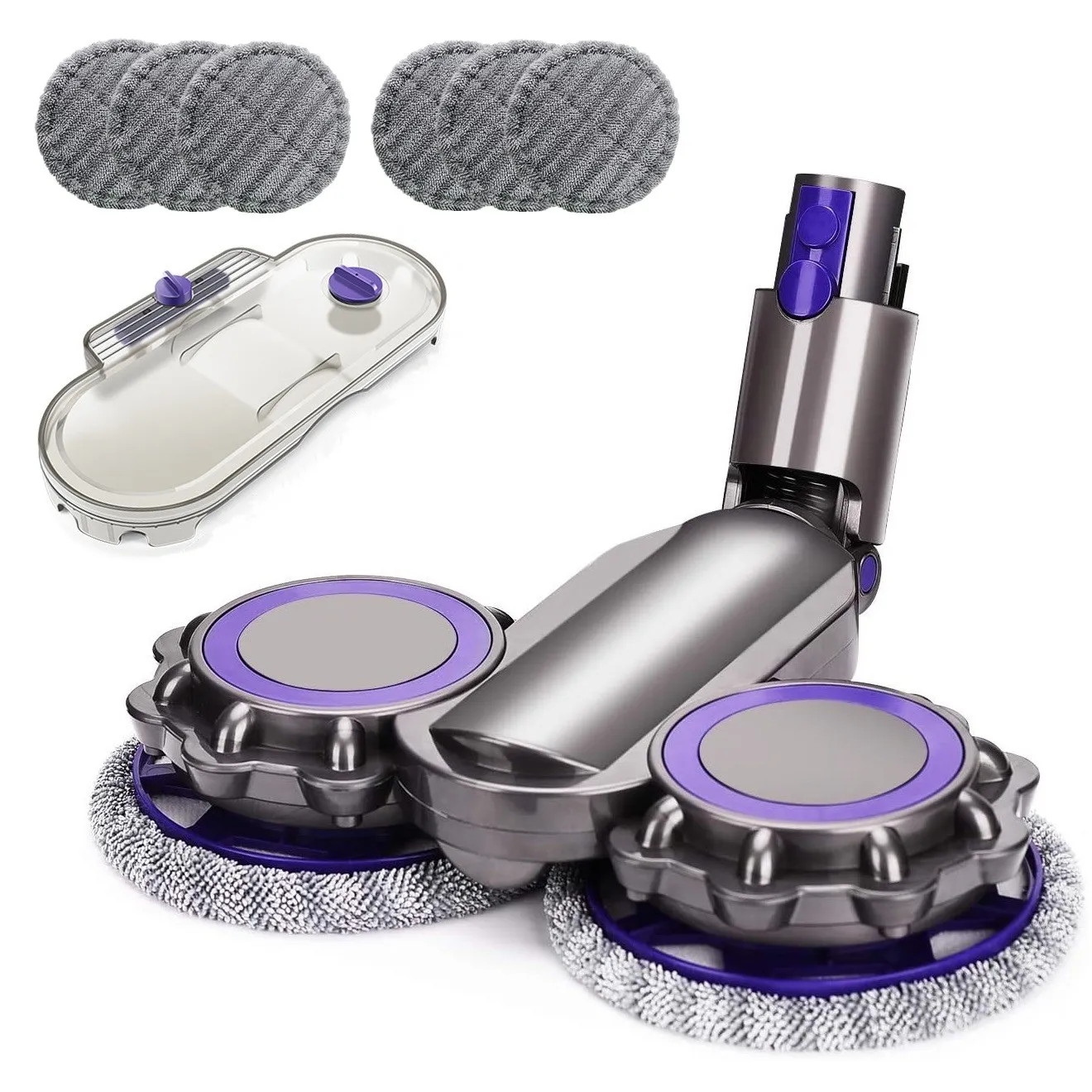 Electric Floor Head for V7 V8 V10 V11 Vacuum Cleaner Parts Wet Dry Mopping Head with Water Tank Mop Pads
Electric Floor Head for V7 V8 V10 V11 Vacuum Cleaner Parts Wet Dry Mopping Head with Water Tank Mop Pads