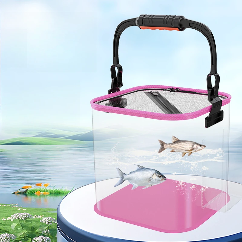 Transparent Thickened EVA Fetching Bucket with Rope Foldable for Outdoor Fishing Portable Design Premium Fishing Gear
Transparent Thickened EVA Fetching Bucket with Rope Foldable for Outdoor Fishing Portable Design Premium Fishing Gear