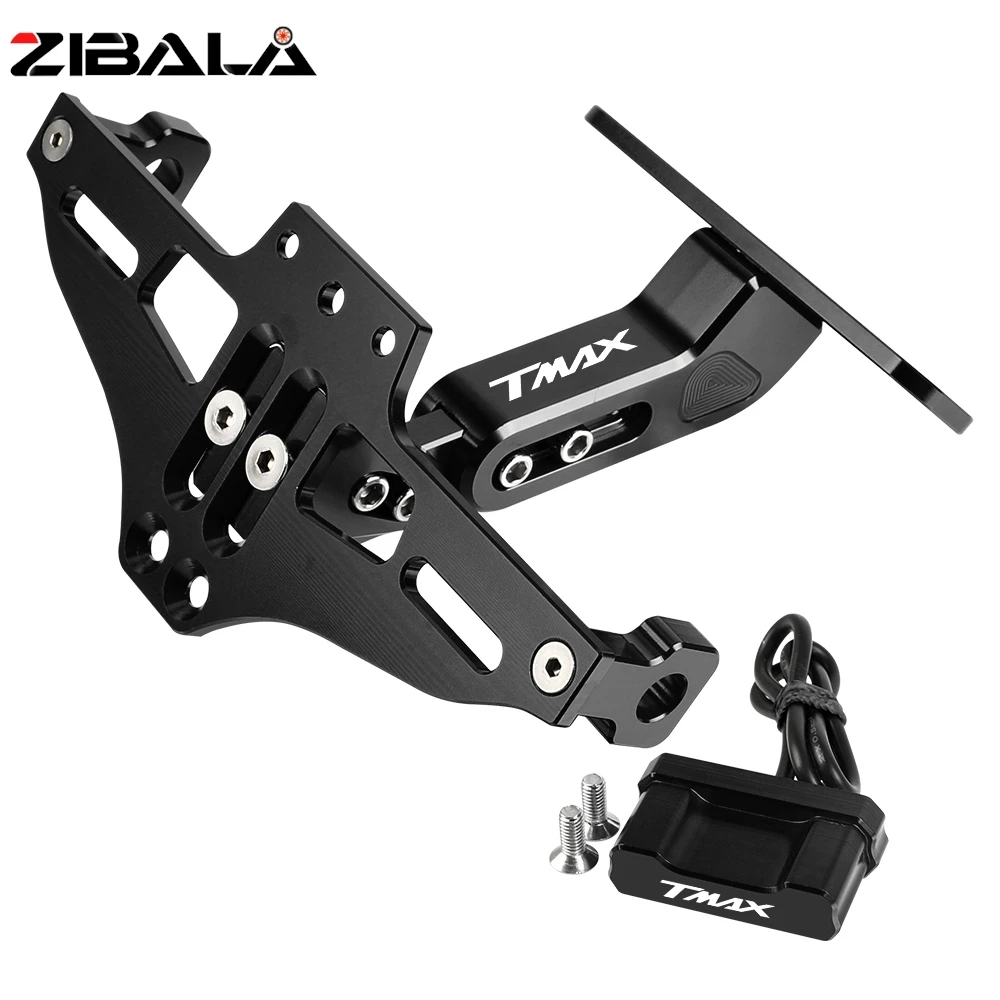 Motorcycle License Plate Holder Bracket With LED Light For YAMAHA TMAX 530/500/560 TMax530 SX DX T-MAX 560 TECH MAX
Motorcycle License Plate Holder Bracket With LED Light For YAMAHA TMAX 530/500/560 TMax530 SX DX T-MAX 560 TECH MAX