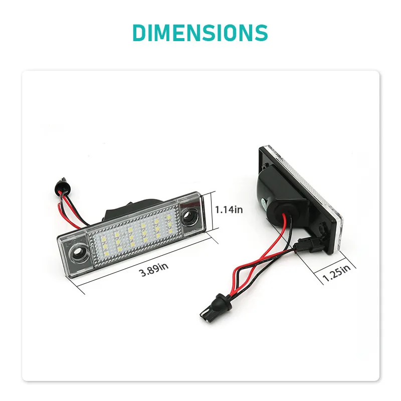2PCS Car LED Number License Plate Light LED Number Plate Lamp 12V 7000K White For Chevrolet Cruze 2010-2015 Car Accessories
2PCS Car LED Number License Plate Light LED Number Plate Lamp 12V 7000K White For Chevrolet Cruze 2010-2015 Car Accessories
