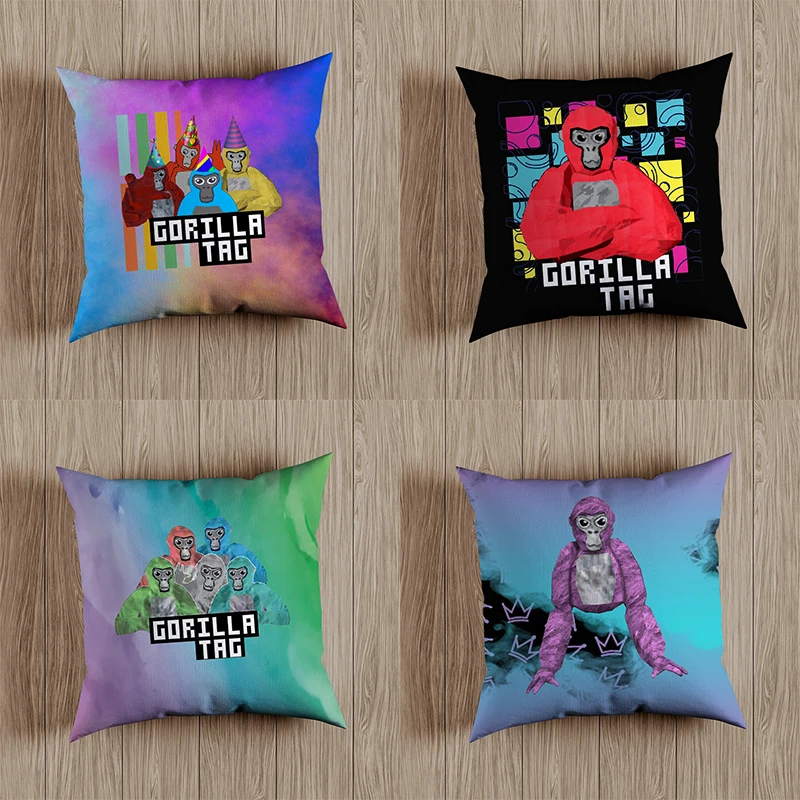 Наволочка Gorilla Tag Monke с принтом обезьяны, полиэстеровая наволочка, украшения, наволочка с мультяшной игрой, чехол
Наволочка Gorilla Tag Monke с принтом обезьяны, полиэстеровая наволочка, украшения, наволочка с мультяшной игрой, чехол