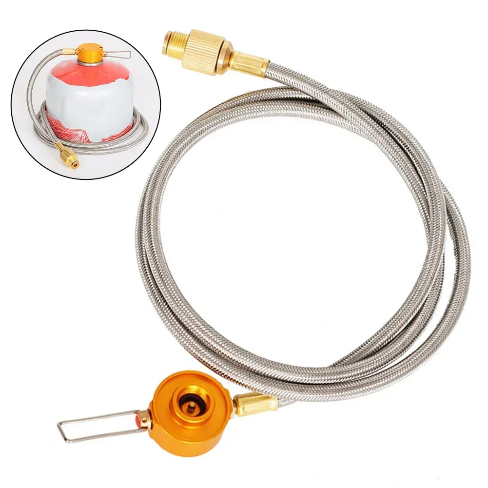 1M Camping Stove Gas Tank Transfer Hose Camping Stove Gas Tank Transfer Hose Adjustable Flat Tank Gas Pipe Adapter Hose
1M Camping Stove Gas Tank Transfer Hose Camping Stove Gas Tank Transfer Hose Adjustable Flat Tank Gas Pipe Adapter Hose
