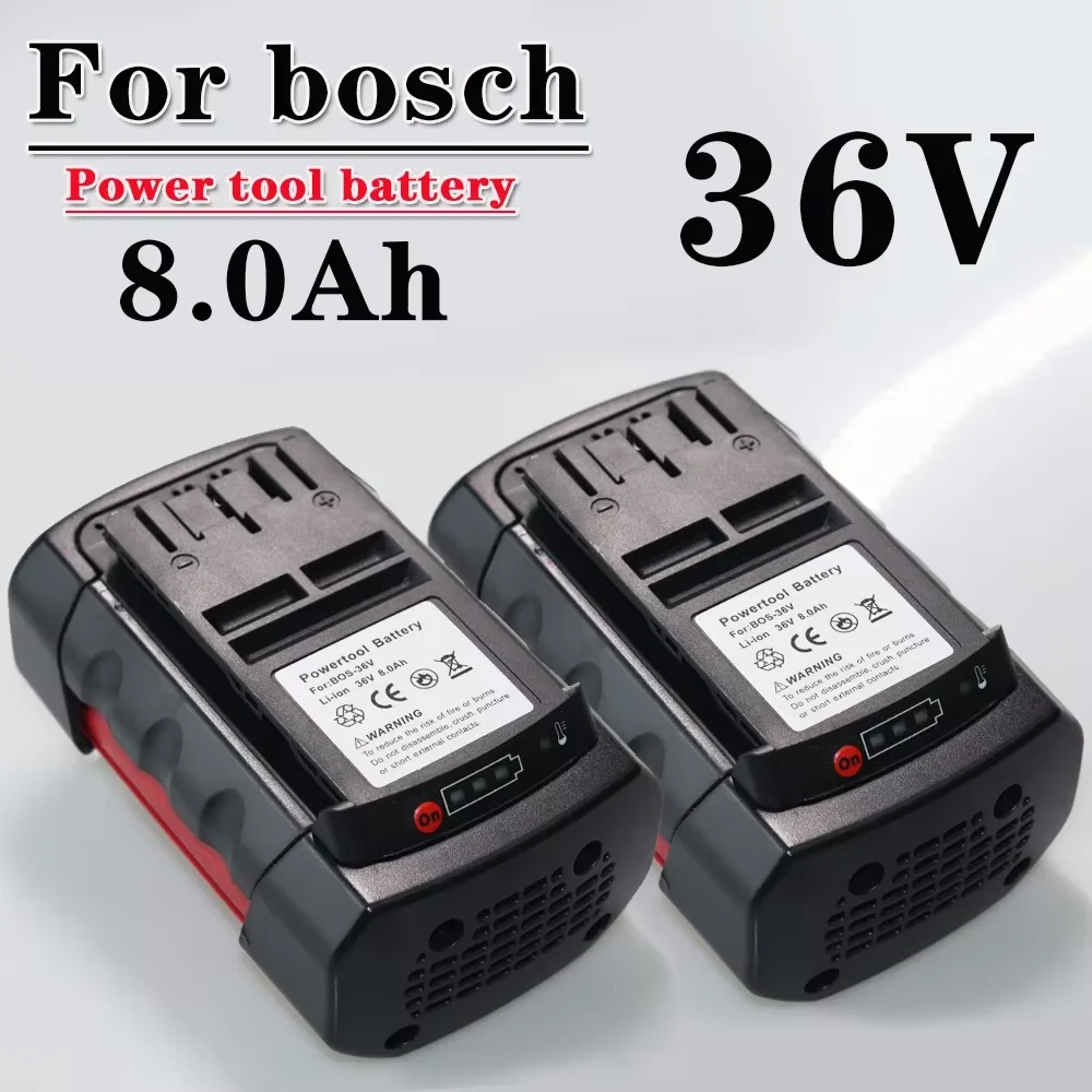 For Bosch 36V 8000mAh Li-ion Replacement Battery D-70771 2607336003 2607336108 BAT836 BAT840 BAT810 Power Tool Battery
For Bosch 36V 8000mAh Li-ion Replacement Battery D-70771 2607336003 2607336108 BAT836 BAT840 BAT810 Power Tool Battery