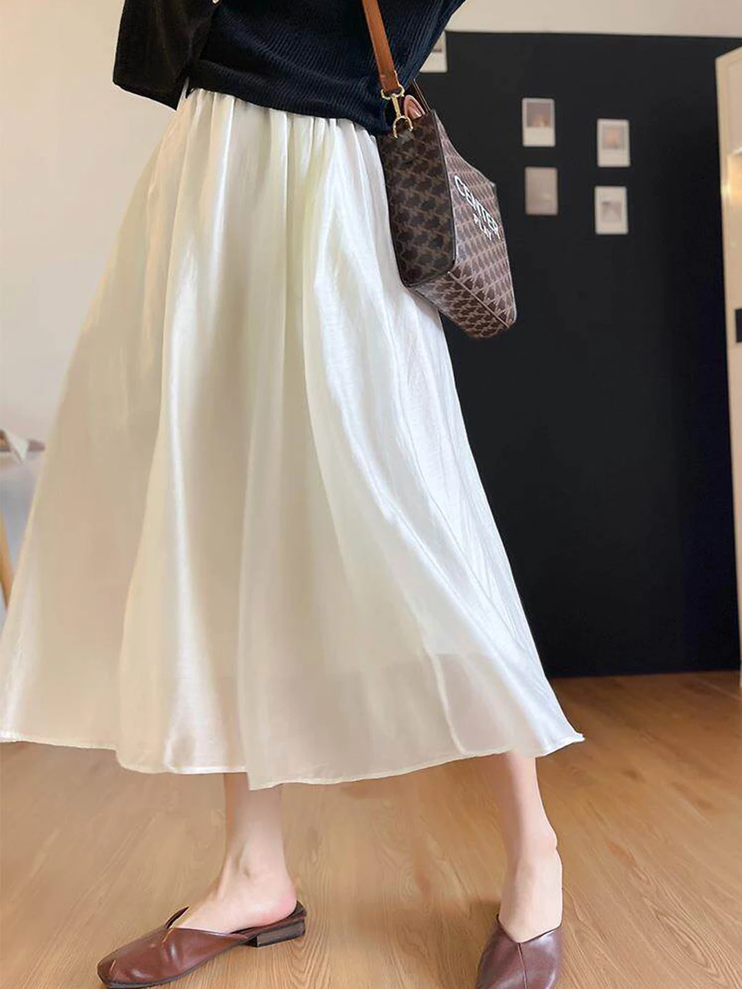 Spring Summer New Style Fairylike Lightweight Mesh Half Skirt Midlength Ballet Style White Gauze Skirt Breathable High Waist ...
Spring Summer New Style Fairylike Lightweight Mesh Half Skirt Midlength Ballet Style White Gauze Skirt Breathable High Waist ...