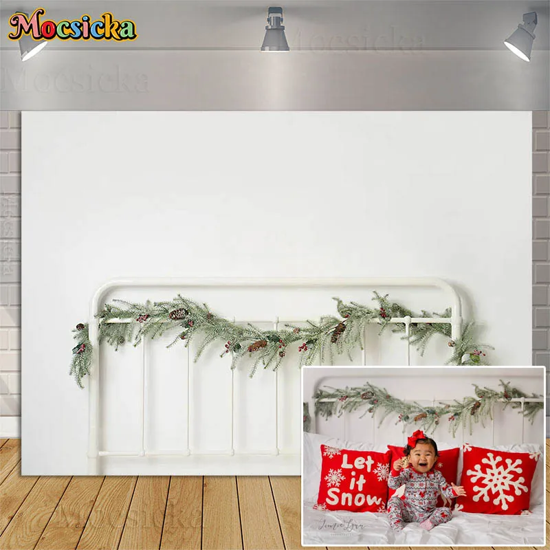 Holiday Headboard Photography Backdrops White Wall Heads Of Bed Christmas Decor Banner Family Portrait Kids Birthday Background
Holiday Headboard Photography Backdrops White Wall Heads Of Bed Christmas Decor Banner Family Portrait Kids Birthday Background