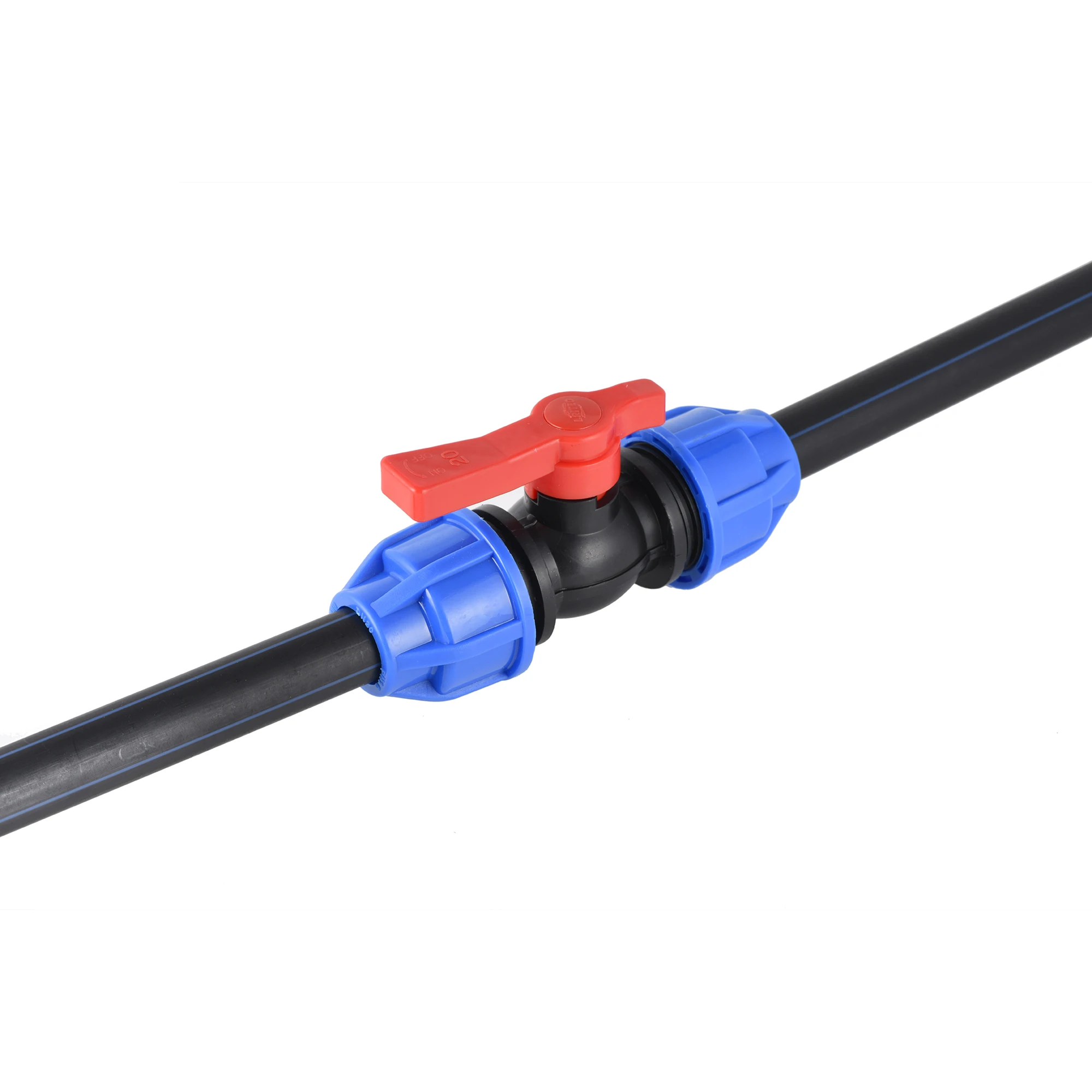 1 шт. 20/25/32/40/50/63 мм PE стопорный кран шаровой клапан быстрый разъем водоразветвитель для садовой фермы фитинги для ирригационных труб
1 шт. 20/25/32/40/50/63 мм PE стопорный кран шаровой клапан быстрый разъем водоразветвитель для садовой фермы фитинги для ирригационных труб