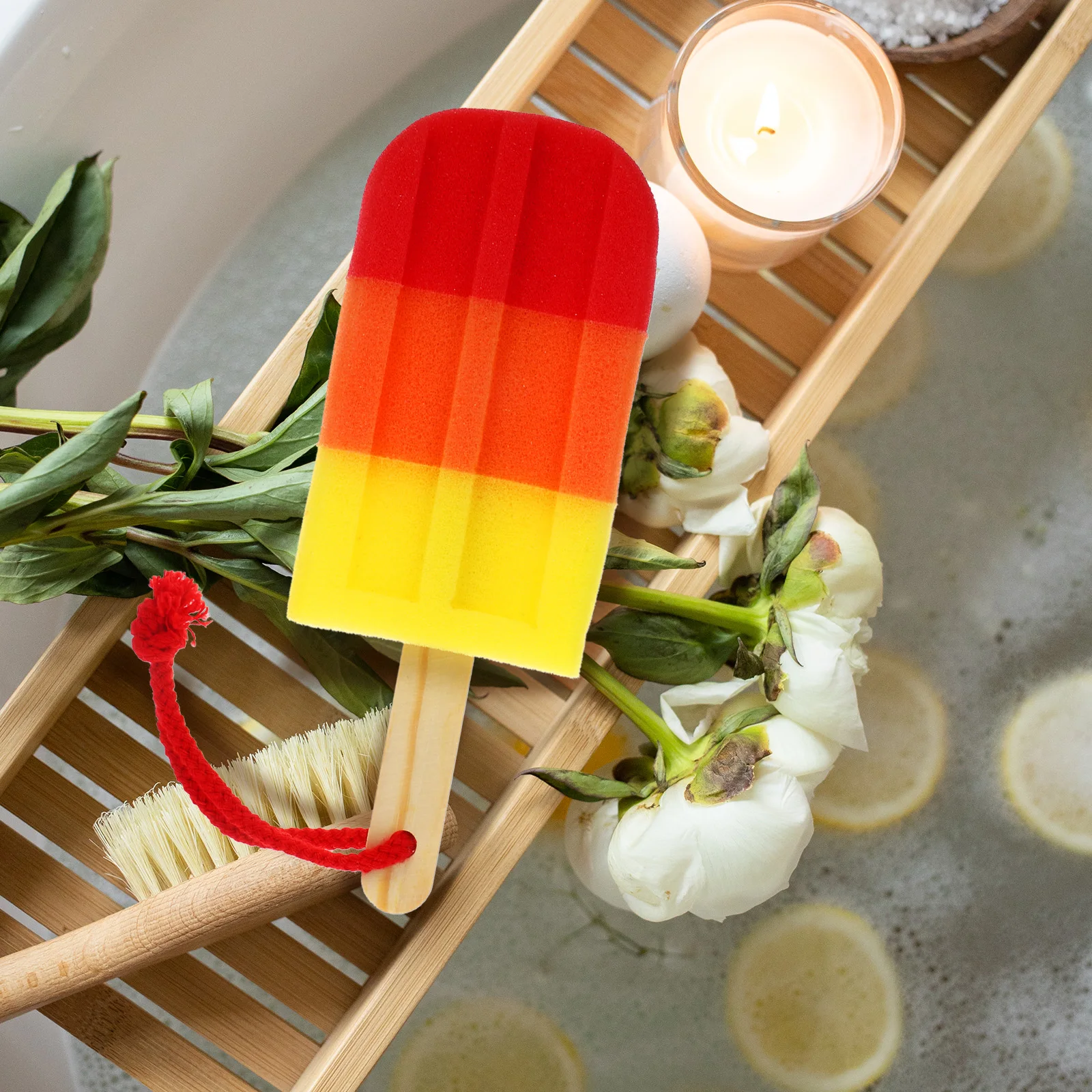 Exfoliating Shower Sponge Soft Skin Bath Cleaning Scrubber Orange Yellow High Density Body Wash Sponge Bath Supplies
Exfoliating Shower Sponge Soft Skin Bath Cleaning Scrubber Orange Yellow High Density Body Wash Sponge Bath Supplies