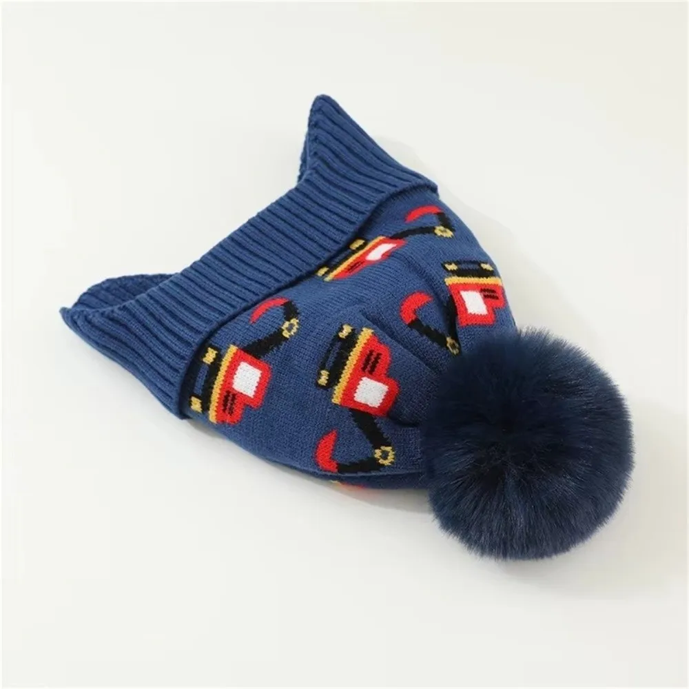 Fashion Warm Fleece Lining Winter Hat Adjustable Excavator Print Ear Flaps Hat Ear Protection Knitted Beanie Winter
Fashion Warm Fleece Lining Winter Hat Adjustable Excavator Print Ear Flaps Hat Ear Protection Knitted Beanie Winter