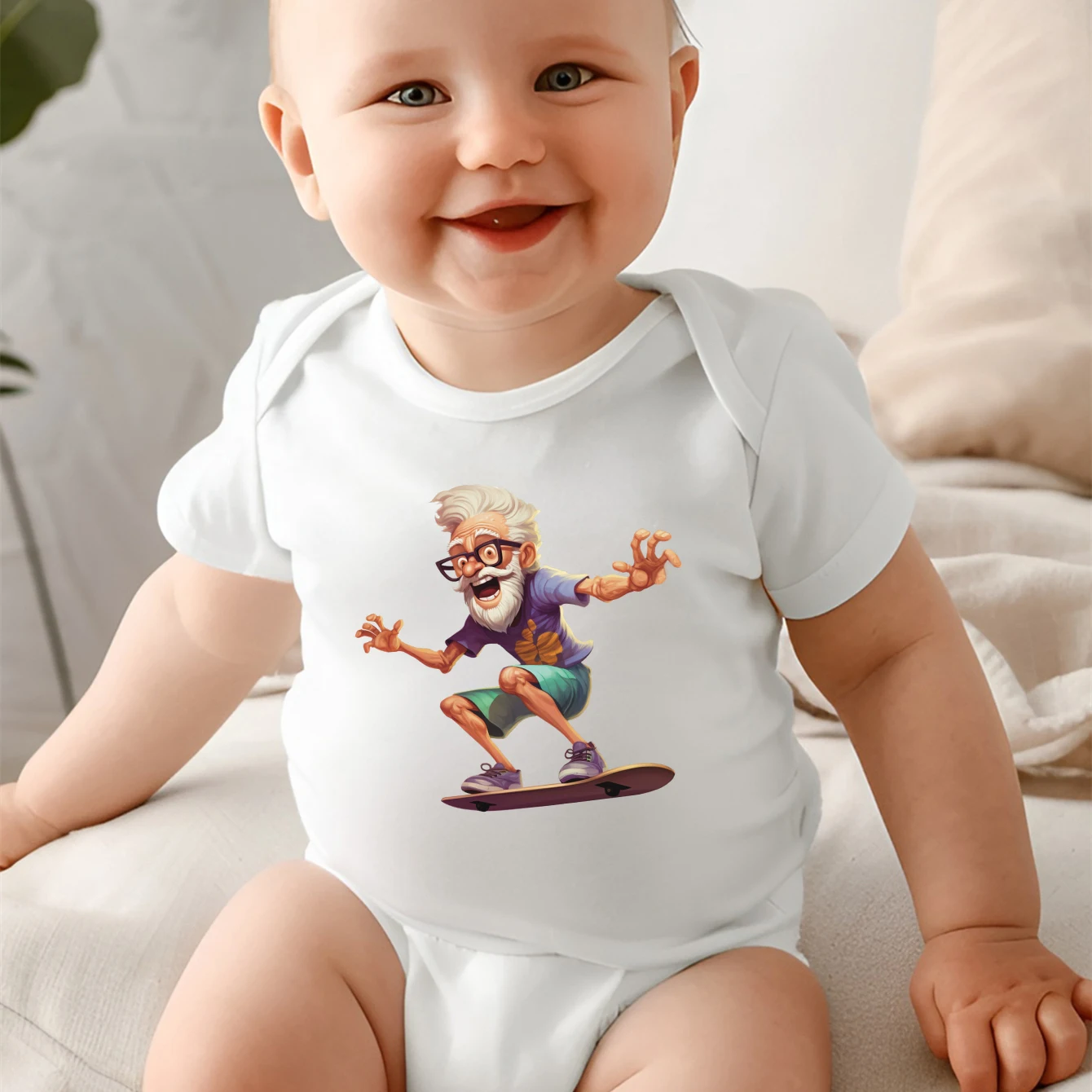 100% Cotton Onesie I Love Grandpa Old Cool Boy Print Bodysuit Comfortable Cloth for Baby Jumpsuit for 0 To 12 Months Newborn
100% Cotton Onesie I Love Grandpa Old Cool Boy Print Bodysuit Comfortable Cloth for Baby Jumpsuit for 0 To 12 Months Newborn