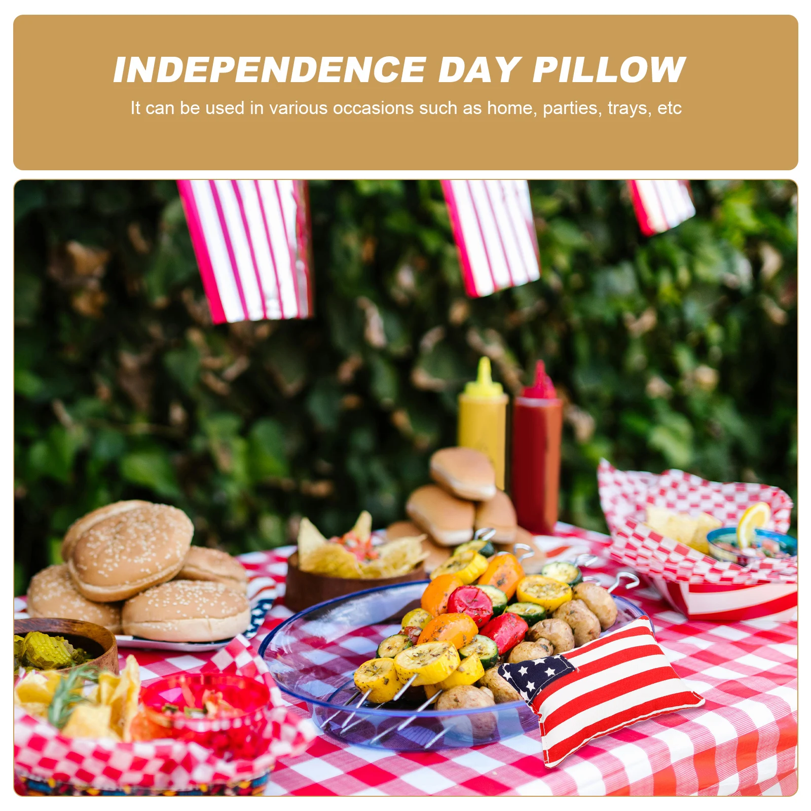 Mini Decorative Festive Adornment Patriotic Tray Festival Adornment Pillow Decor Decor Independence Day Party Home
Mini Decorative Festive Adornment Patriotic Tray Festival Adornment Pillow Decor Decor Independence Day Party Home