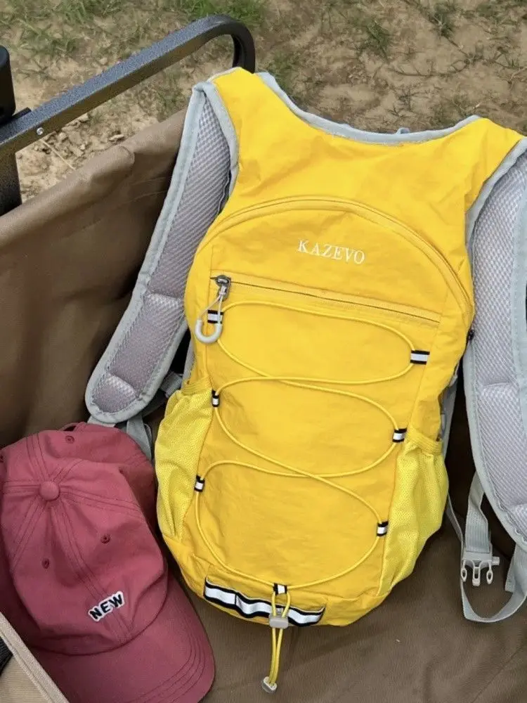 Женский модный рюкзак большой емкости, желтые нейлоновые рюкзаки для студентов, дорожная сумка для походов на открытом воздухе, школьная сумка Y2k 2025
Женский модный рюкзак большой емкости, желтые нейлоновые рюкзаки для студентов, дорожная сумка для походов на открытом воздухе, школьная сумка Y2k 2025