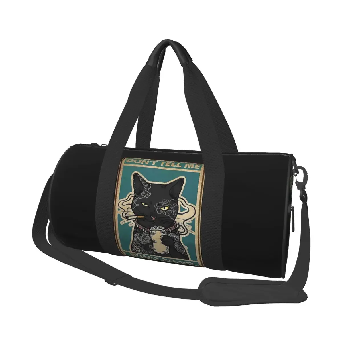 Black Cat Your Butt Napkins My Lady Cat Large Duffle Gym Bag Multi-Functional Duffle Travel Bags Handbags Fitness bag
Black Cat Your Butt Napkins My Lady Cat Large Duffle Gym Bag Multi-Functional Duffle Travel Bags Handbags Fitness bag