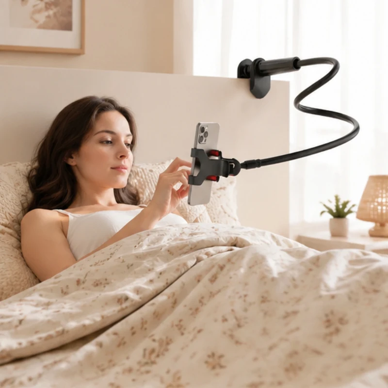 2PCS Adjustable Lazy Stand Phone Holder, Universal Long Arm Bracket for Bedside and Desktop, Compatible with iPhone, Xiaomi
2PCS Adjustable Lazy Stand Phone Holder, Universal Long Arm Bracket for Bedside and Desktop, Compatible with iPhone, Xiaomi