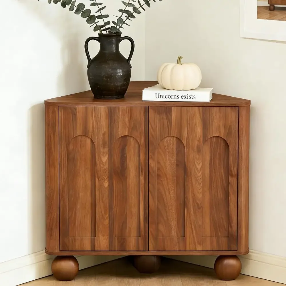 ern Cabinet with Storage, Space Saving Small Cabinet with Adjustable Shelve & Curved Edge or Living Room Kitchen Bathroom (Walnu
ern Cabinet with Storage, Space Saving Small Cabinet with Adjustable Shelve & Curved Edge or Living Room Kitchen Bathroom (Walnu